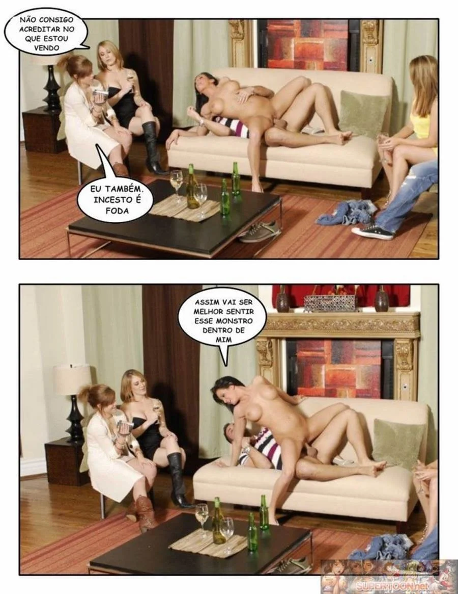 Orgia Proibida: Aniversário da Irmã Vira Noite de Putaçao e Suruba Desenfreada