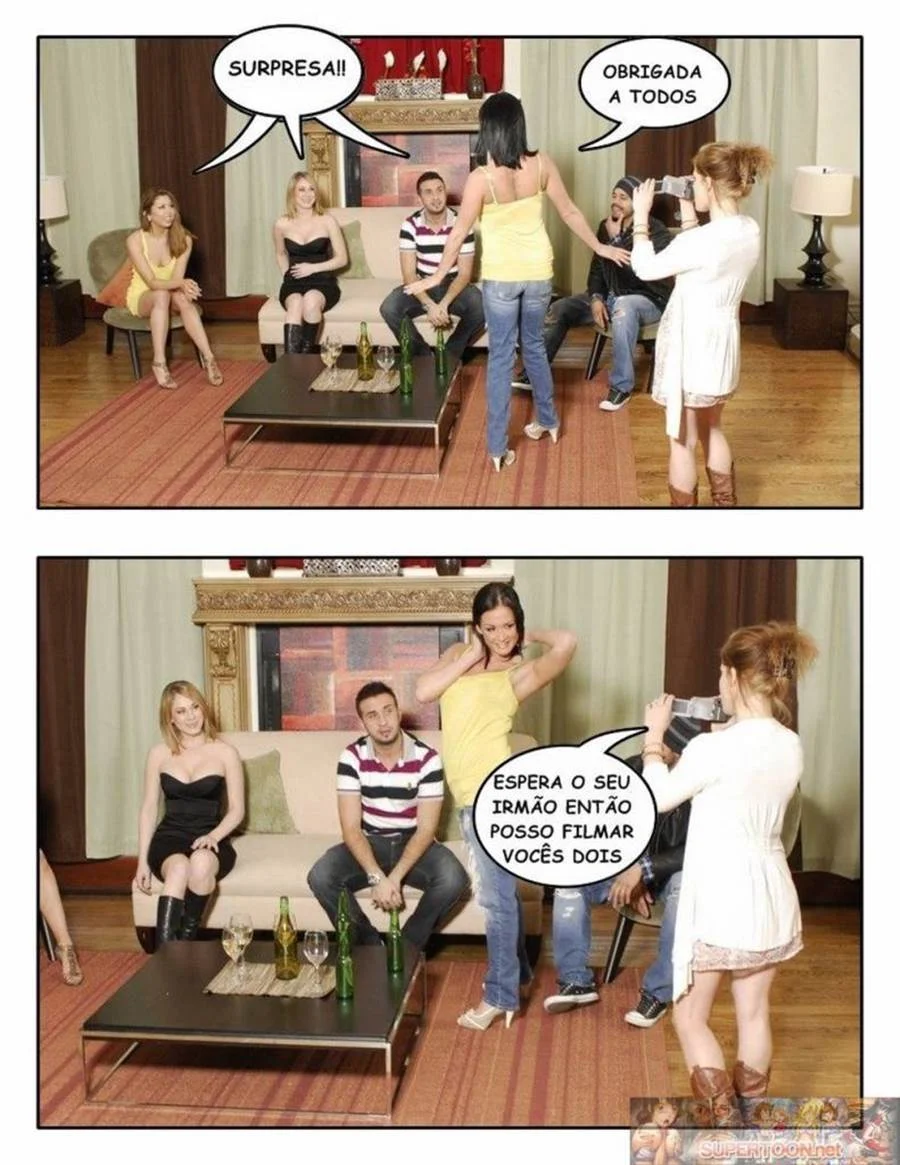 Orgia Proibida: Aniversário da Irmã Vira Noite de Putaçao e Suruba Desenfreada