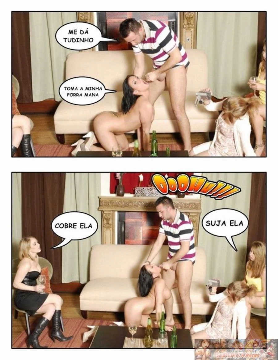 Orgia Proibida: Aniversário da Irmã Vira Noite de Putaçao e Suruba Desenfreada