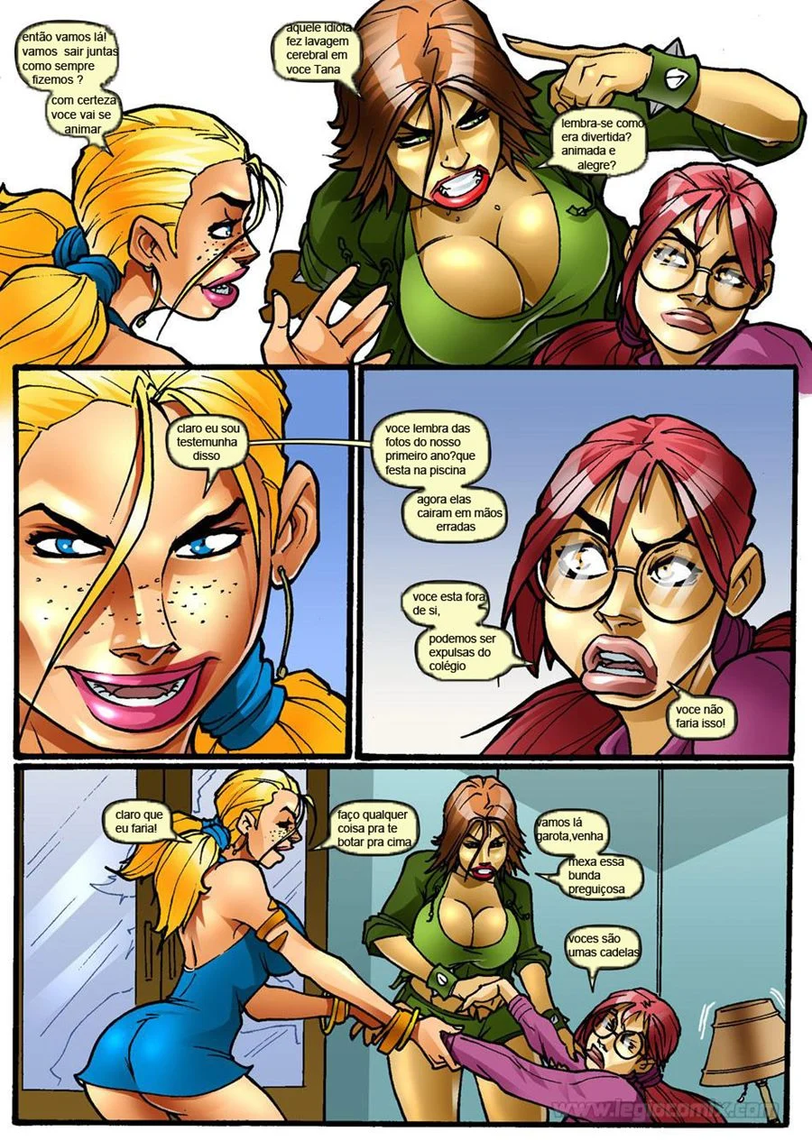 Novinha Sedenta em Quadrinhos Eróticos: Foda Explícita que Vai te Deixar de Pau Duro