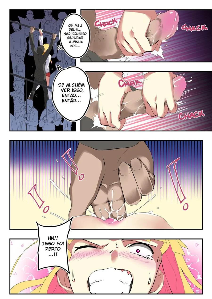 Novinha Submissa no Trem: Sexo Explícito nos Trilhos