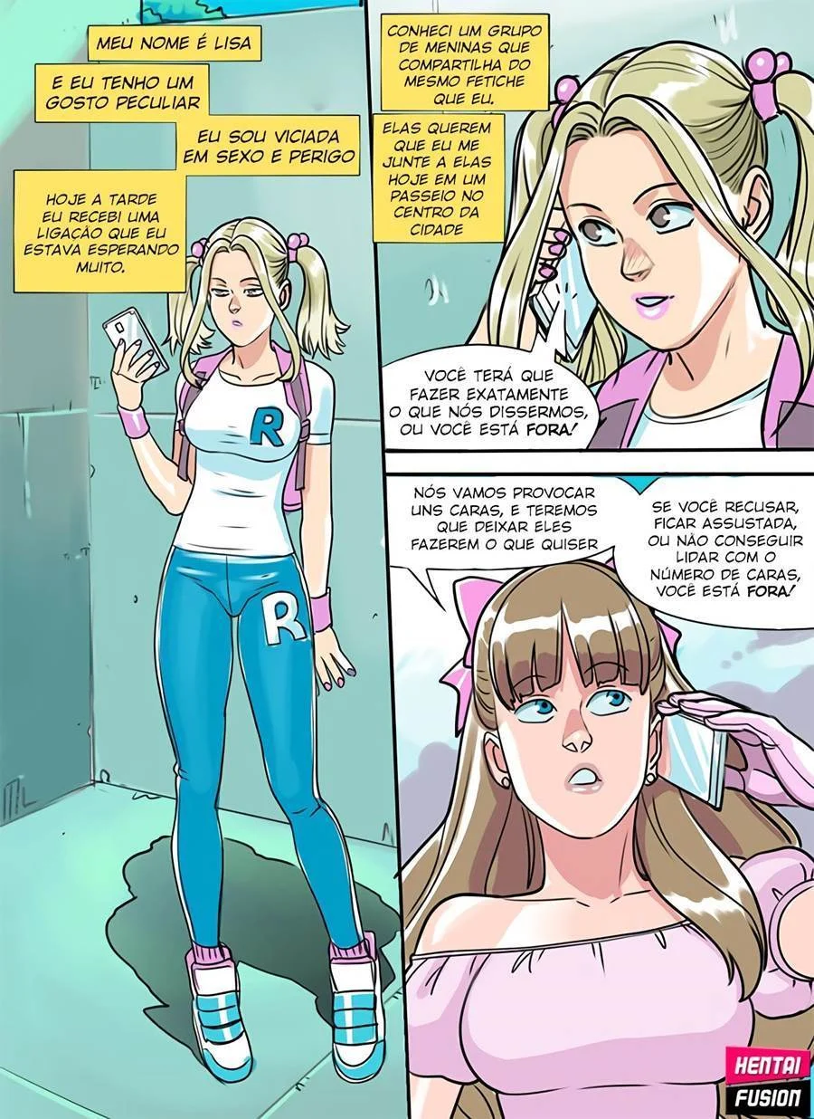 Safadinhas em HQ: Aulas Práticas de Safadeza na Escola