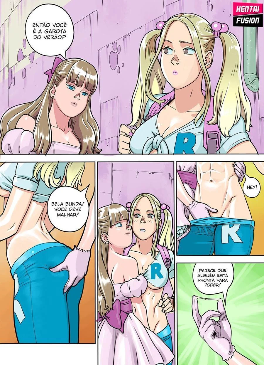 Safadinhas em HQ: Aulas Práticas de Safadeza na Escola