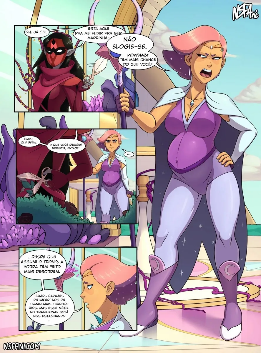 She-Ra: Teste de Campo com Suruba Explícita nos Quadrinhos