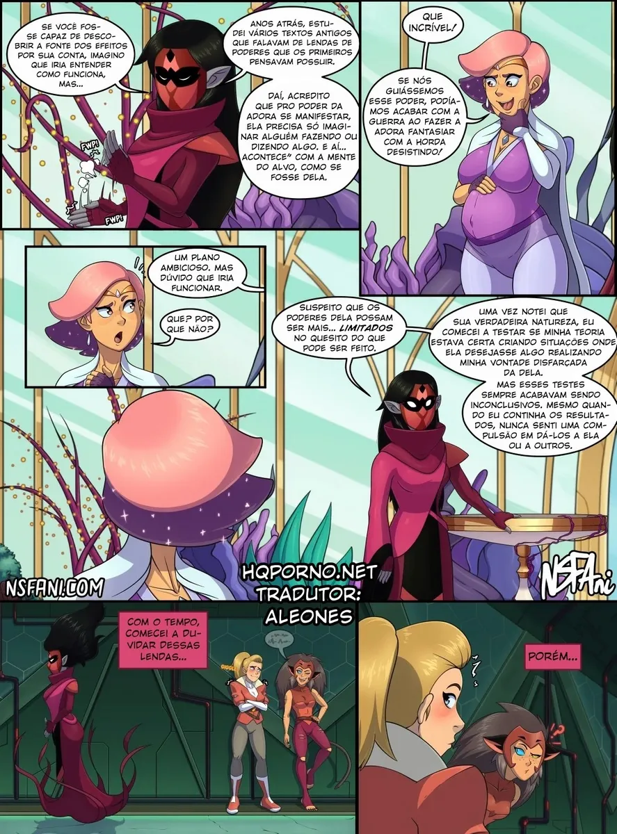 She-Ra: Teste de Campo com Suruba Explícita nos Quadrinhos