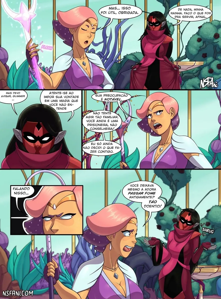 She-Ra: Teste de Campo com Suruba Explícita nos Quadrinhos