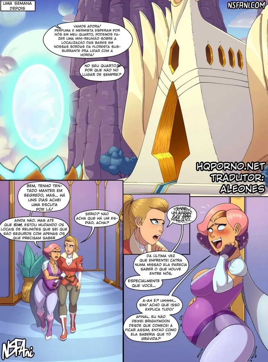 She-Ra: Teste de Campo com Suruba Explícita nos Quadrinhos