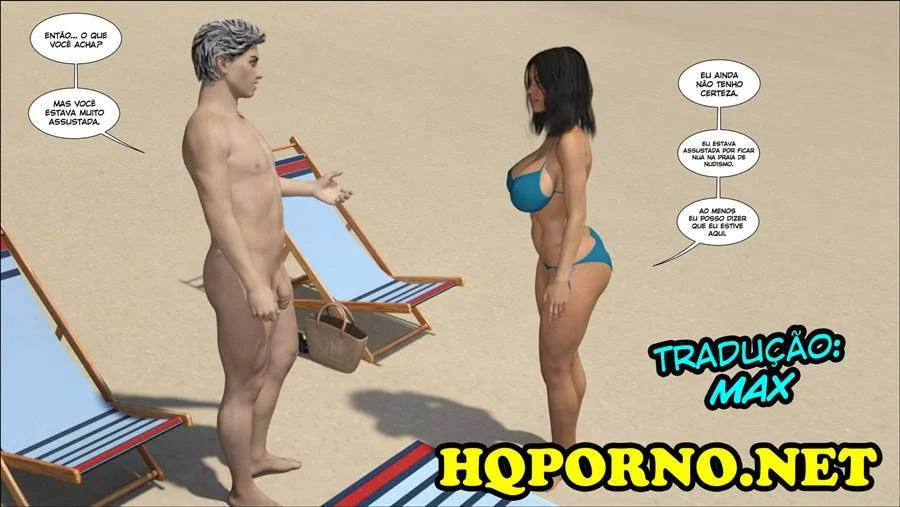 Titulo: Orgia Explícita em 3D: Praia do Pecado com Cenas de Sexo Intenso