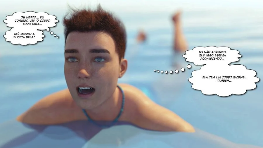 Zona de Nu Explícito: Quadrinhos 3D de Sexo Intenso