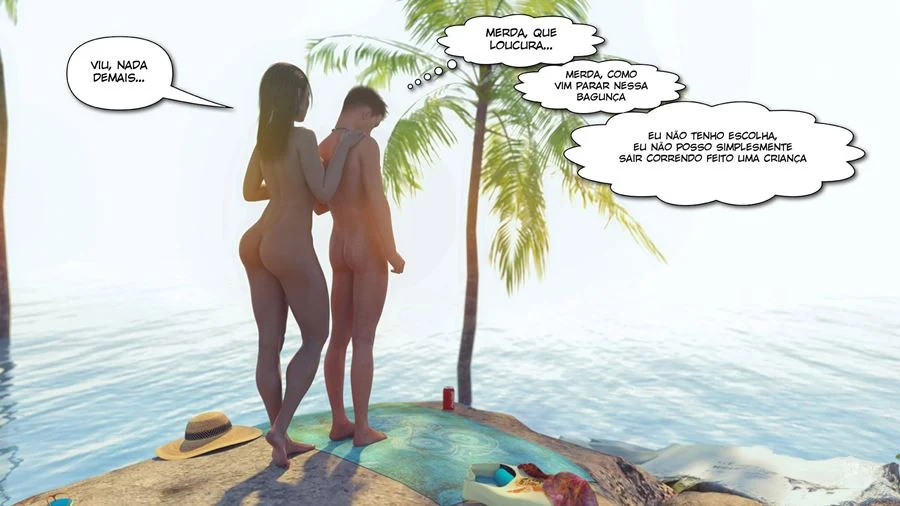 Zona de Nu Explícito: Quadrinhos 3D de Sexo Intenso