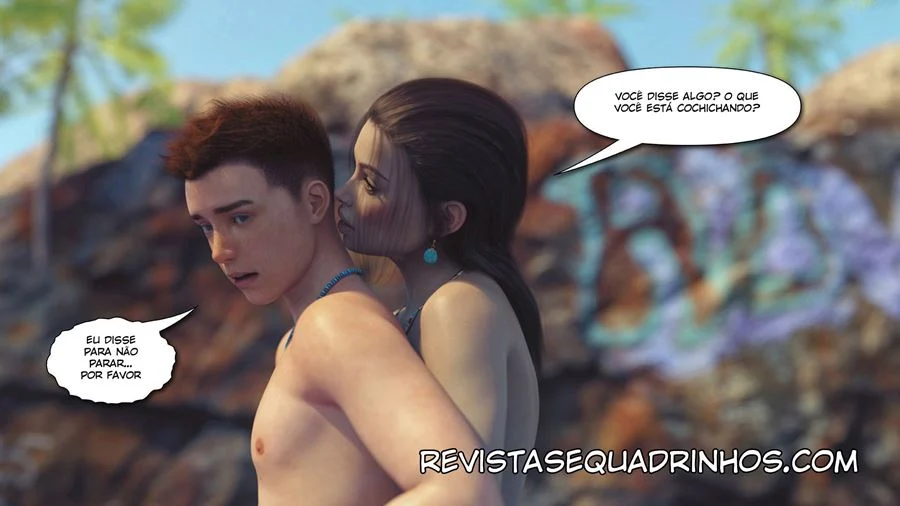 Zona de Nu Explícito: Quadrinhos 3D de Sexo Intenso