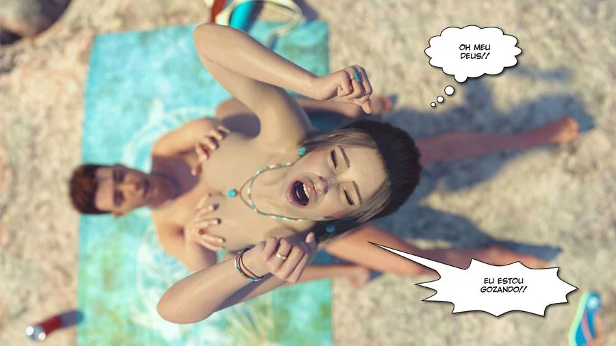 Zona de Nu Explícito: Quadrinhos 3D de Sexo Intenso