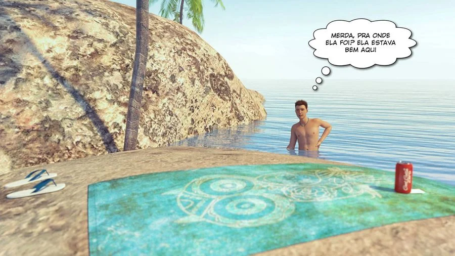 Zona de Nu Explícito: Quadrinhos 3D de Sexo Intenso