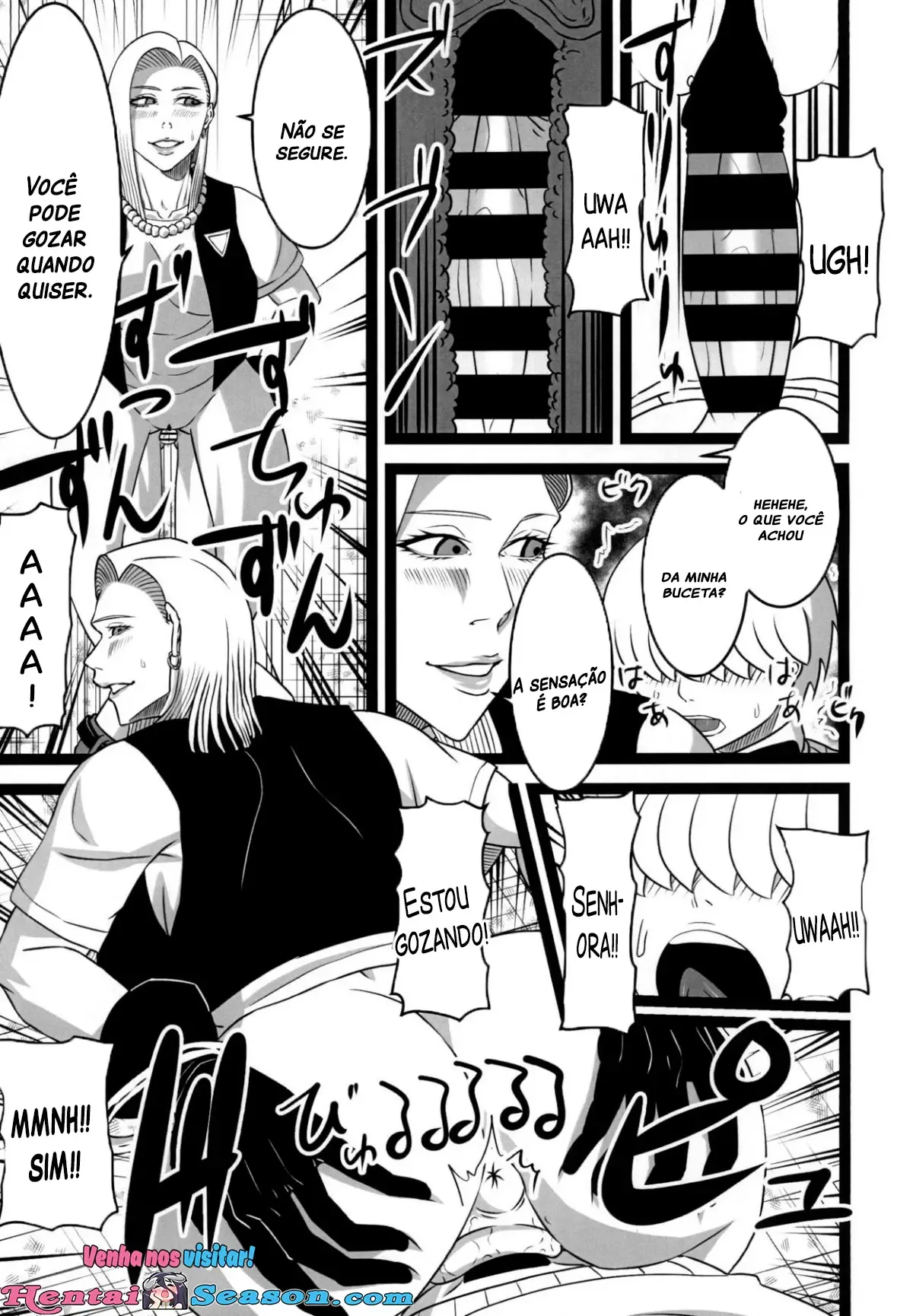 Amante Prostituta Universal Nº18: Fodas Explícitas de Dragon Ball em HQ