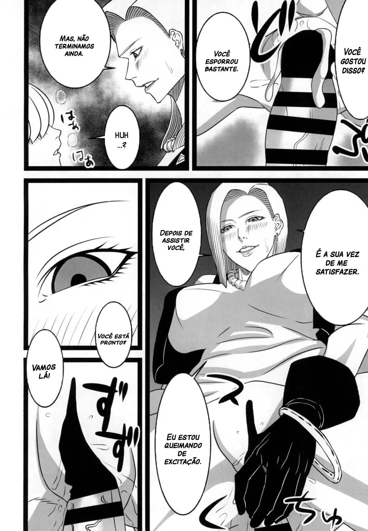 Amante Prostituta Universal Nº18: Fodas Explícitas de Dragon Ball em HQ