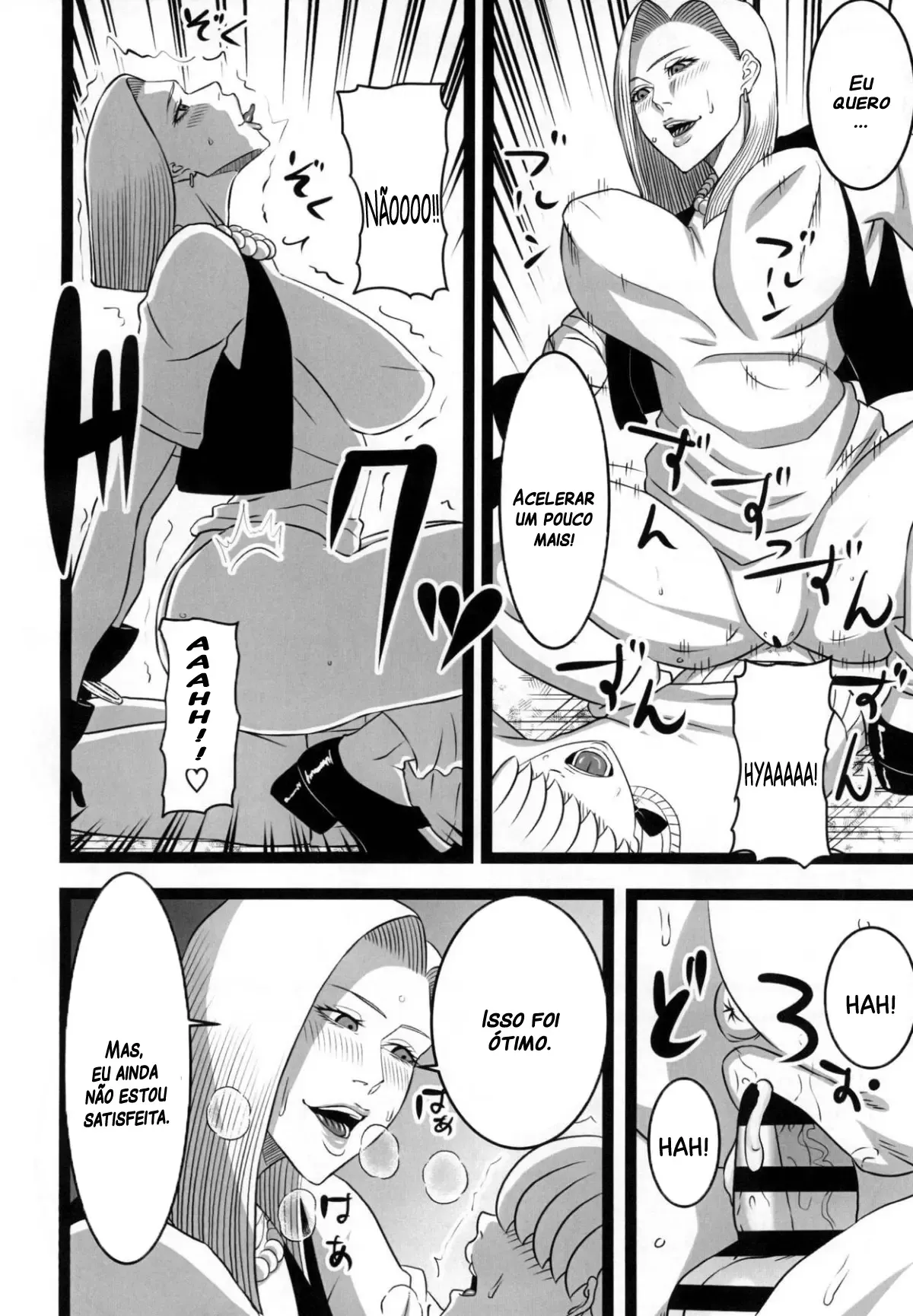 Amante Prostituta Universal Nº18: Fodas Explícitas de Dragon Ball em HQ