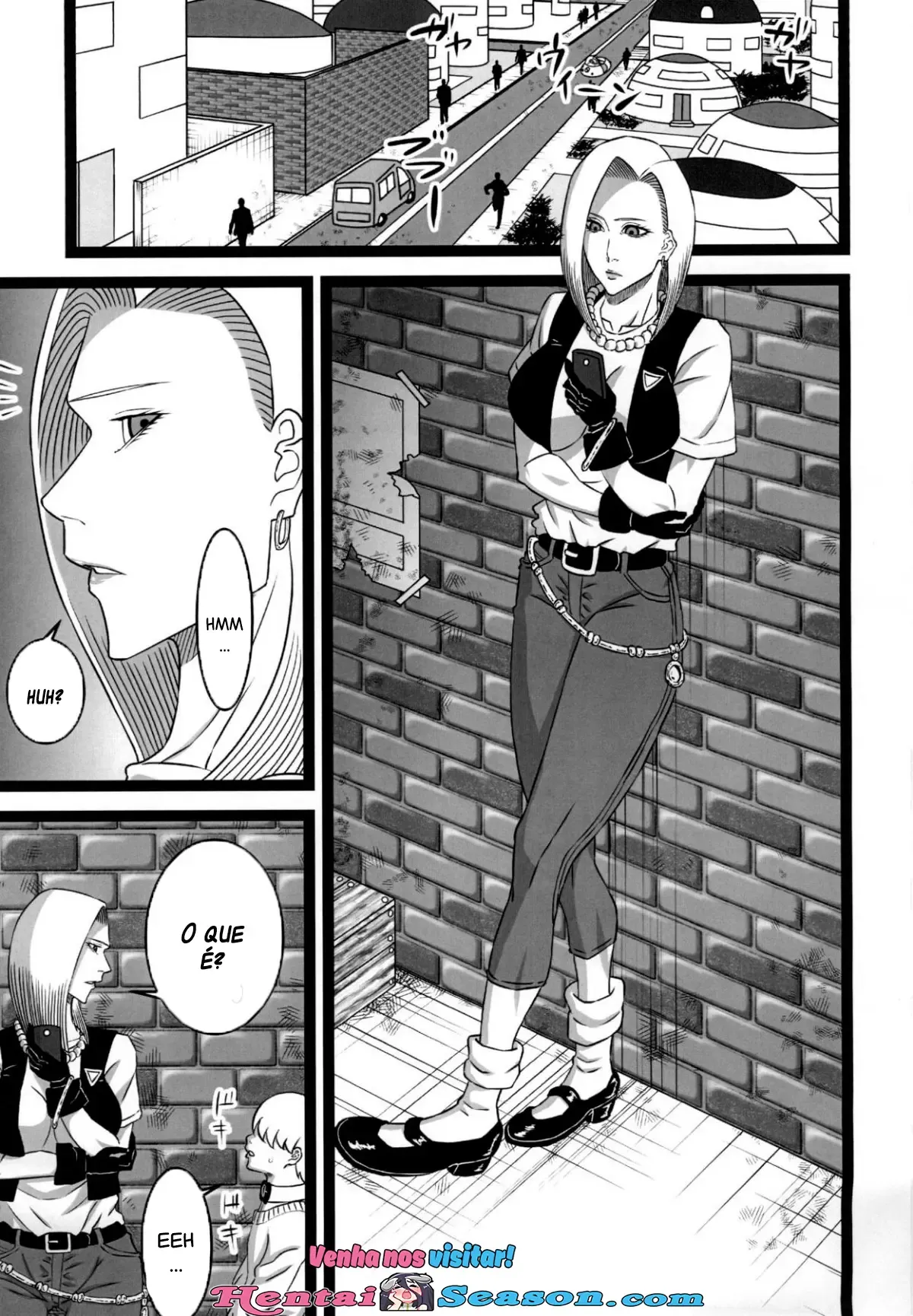 Amante Prostituta Universal Nº18: Fodas Explícitas de Dragon Ball em HQ