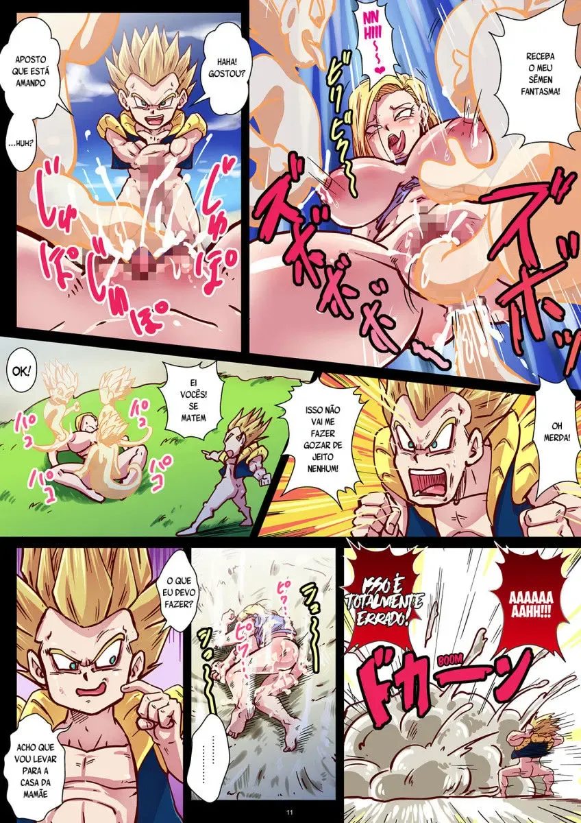 Número Dezoito Dominada: HQ Explícita de Dragon Ball com Sexo Brutal