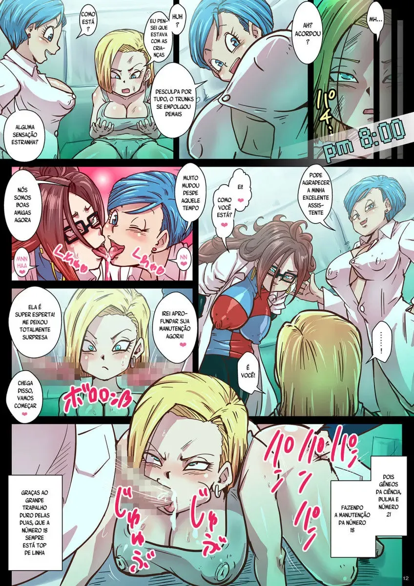 Número Dezoito Dominada: HQ Explícita de Dragon Ball com Sexo Brutal