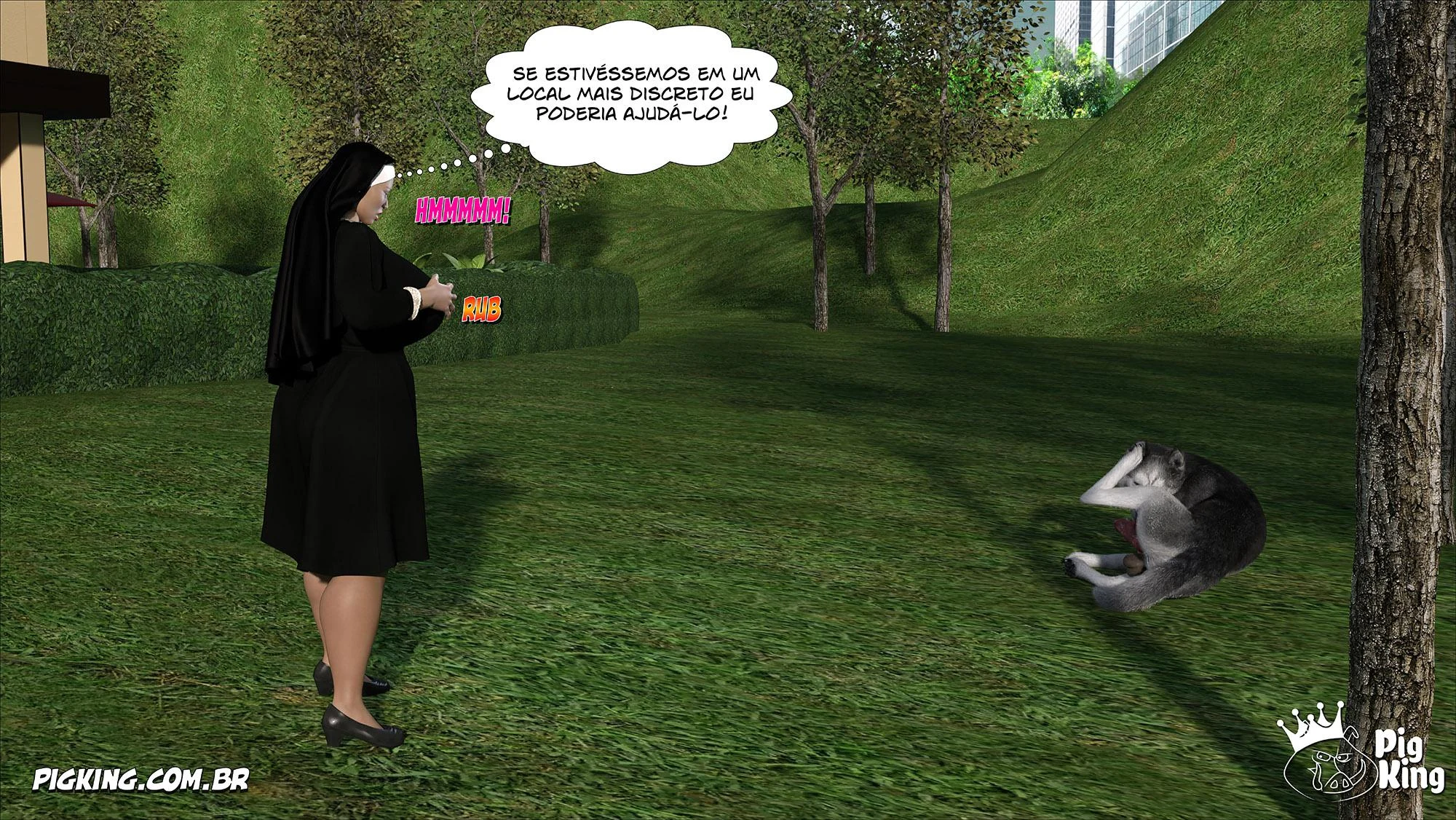 Irmã Isabella Pecado: Primeira Tentação em 3D Explícito Irmã Isabella Pecado: Primeira Tentação em 3D Explícito