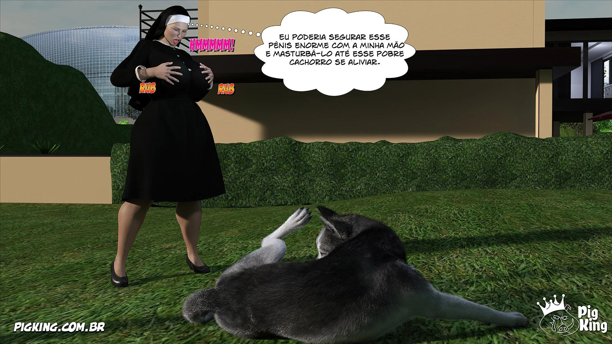 Irmã Isabella Pecado: Primeira Tentação em 3D Explícito Irmã Isabella Pecado: Primeira Tentação em 3D Explícito