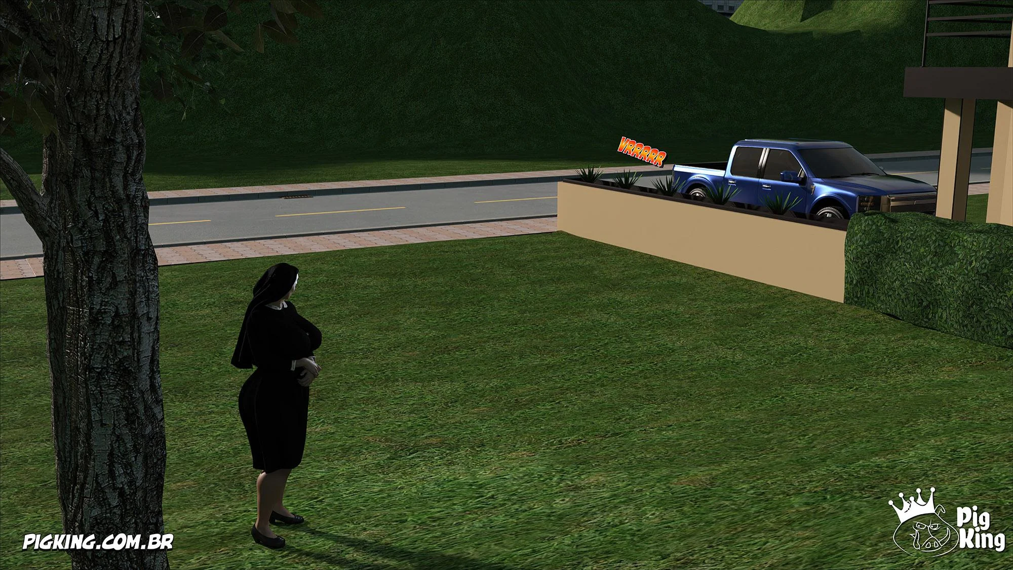 Irmã Isabella Pecado: Primeira Tentação em 3D Explícito Irmã Isabella Pecado: Primeira Tentação em 3D Explícito