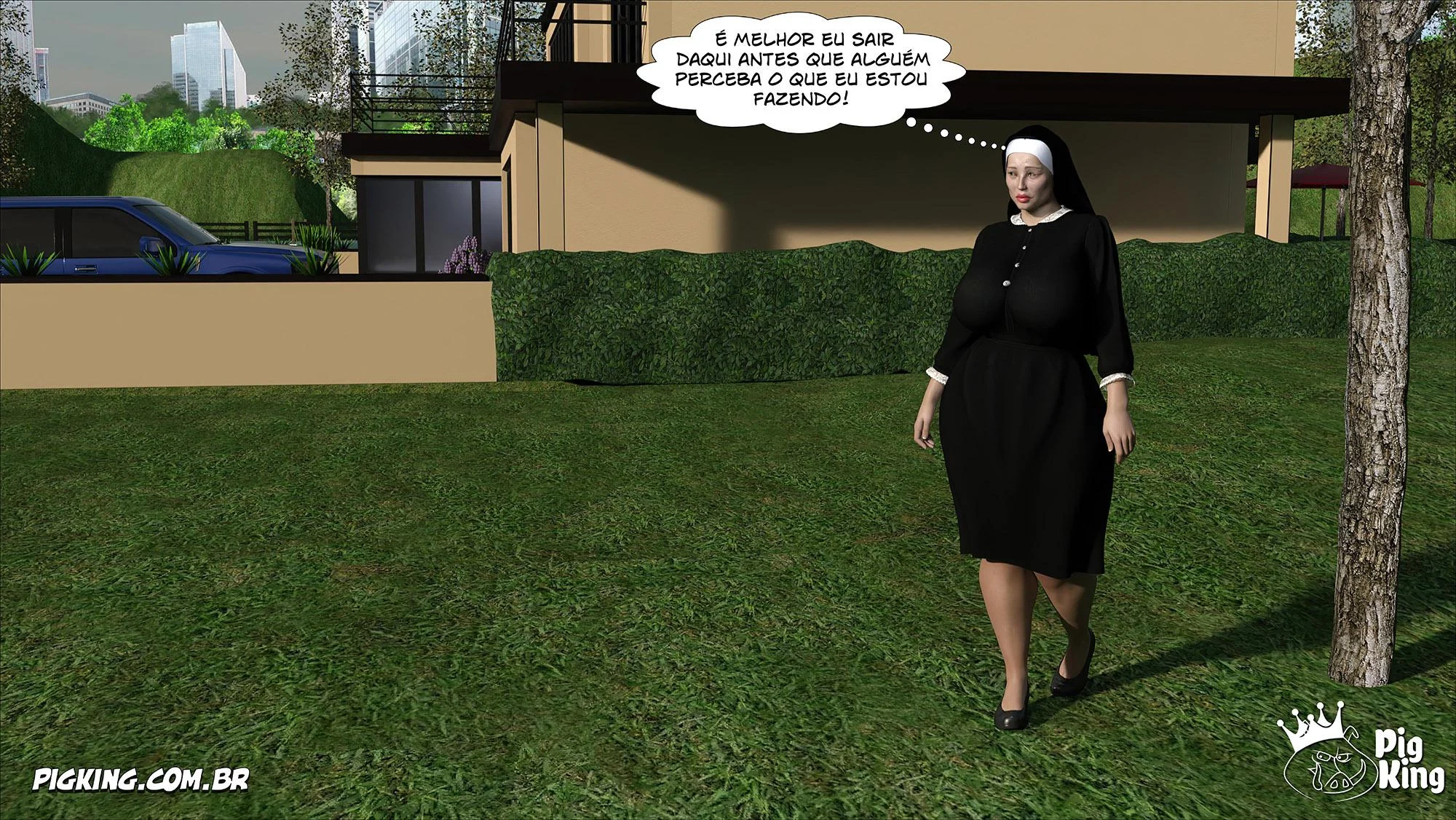 Irmã Isabella Pecado: Primeira Tentação em 3D Explícito Irmã Isabella Pecado: Primeira Tentação em 3D Explícito