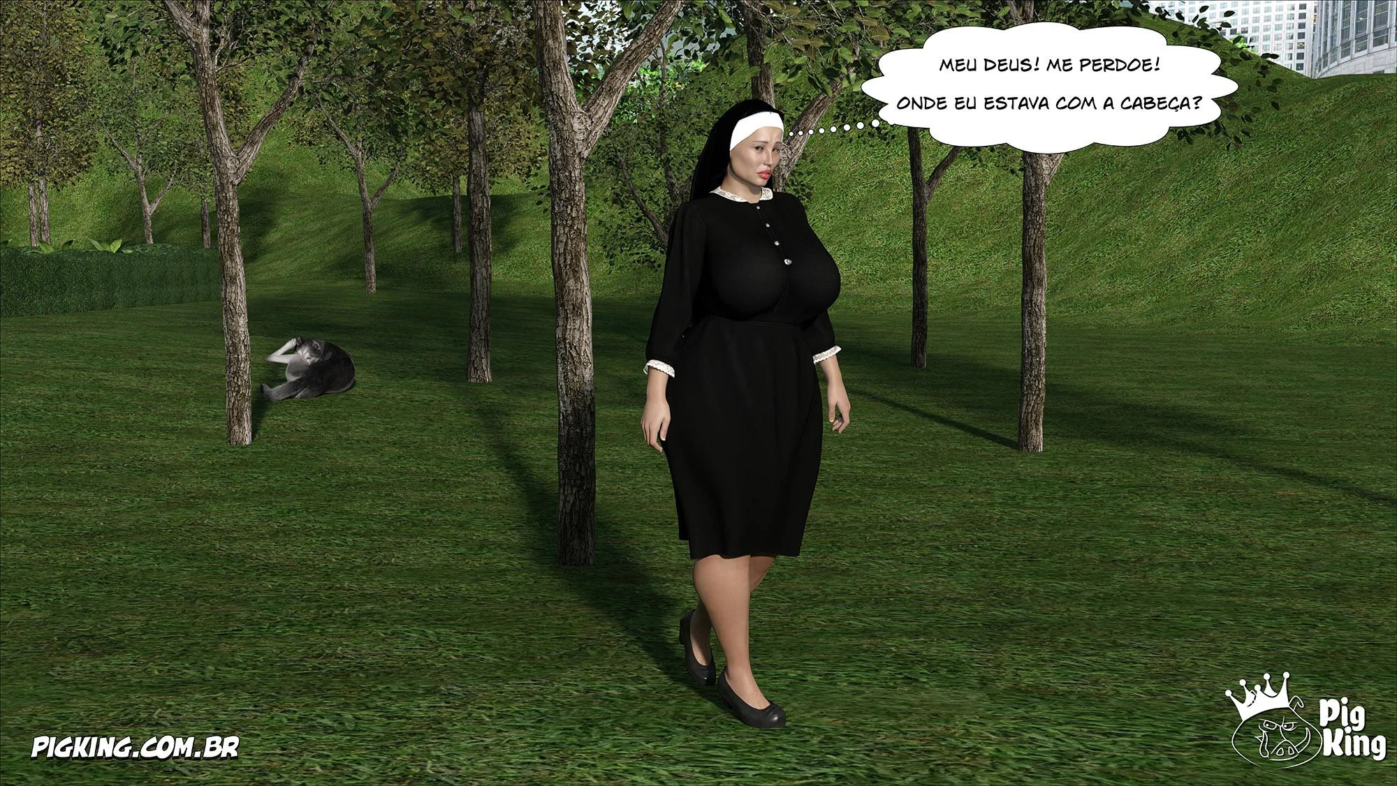 Irmã Isabella Pecado: Primeira Tentação em 3D Explícito Irmã Isabella Pecado: Primeira Tentação em 3D Explícito