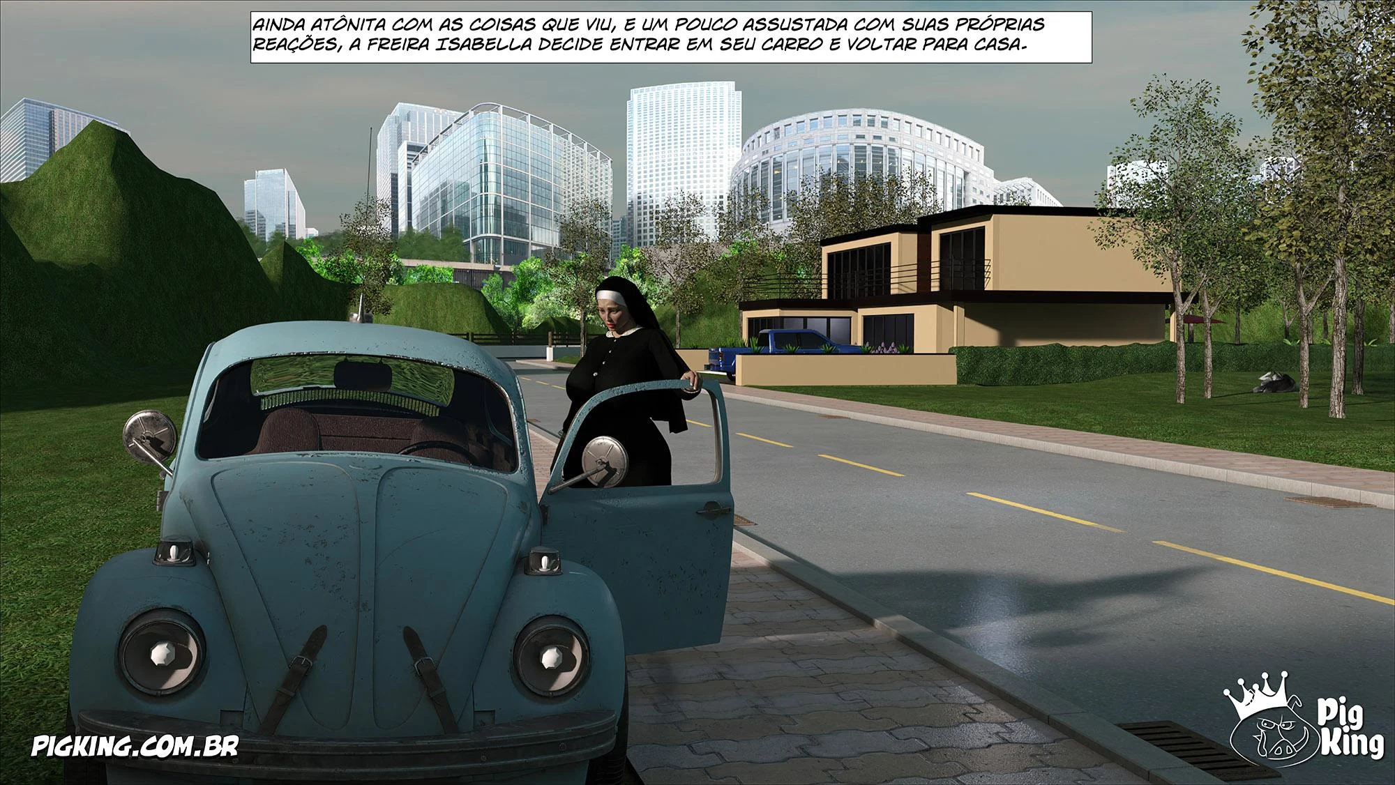 Irmã Isabella Pecado: Primeira Tentação em 3D Explícito Irmã Isabella Pecado: Primeira Tentação em 3D Explícito