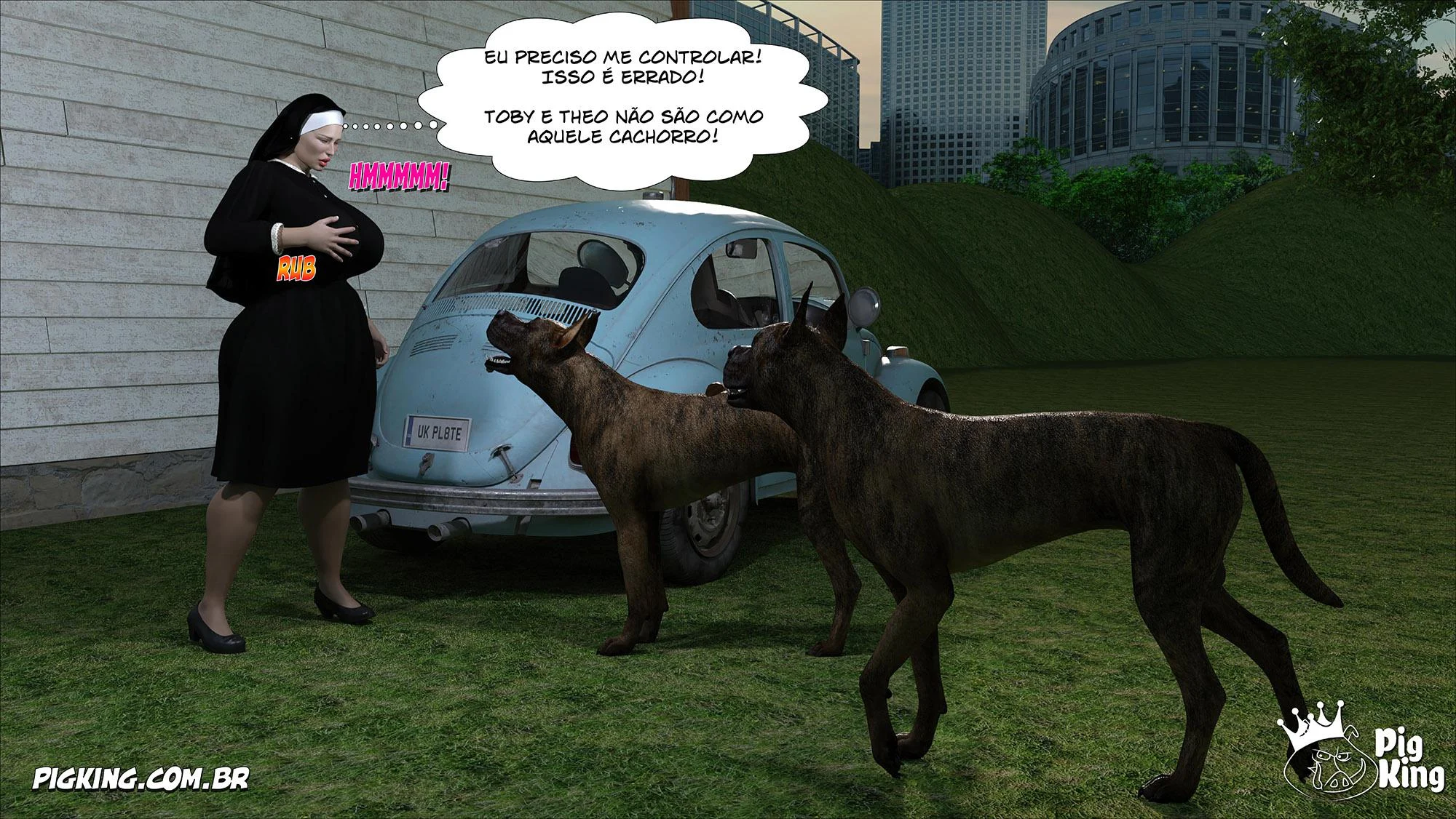 Irmã Isabella Pecado: Primeira Tentação em 3D Explícito Irmã Isabella Pecado: Primeira Tentação em 3D Explícito