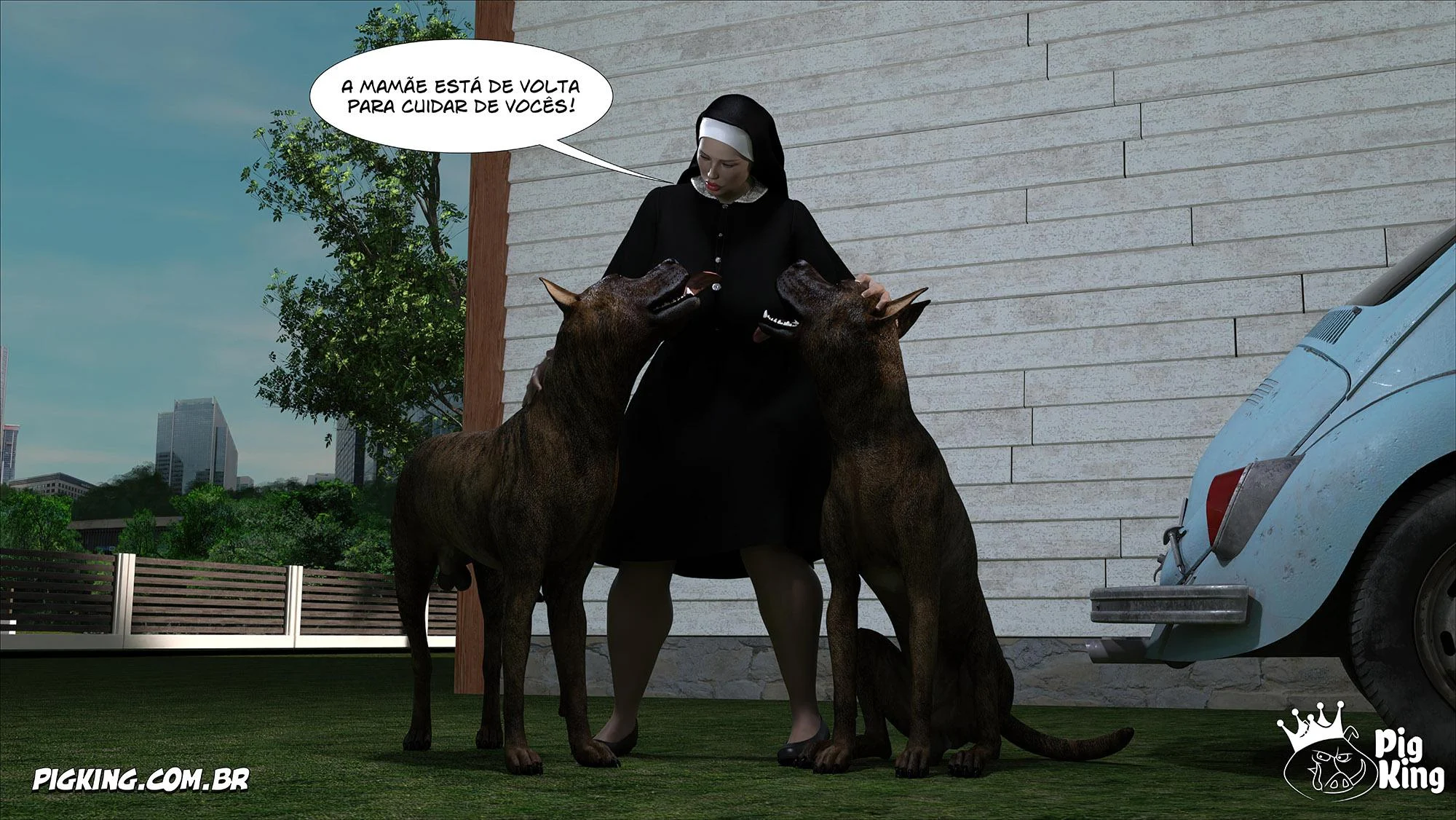 Irmã Isabella Pecado: Primeira Tentação em 3D Explícito Irmã Isabella Pecado: Primeira Tentação em 3D Explícito