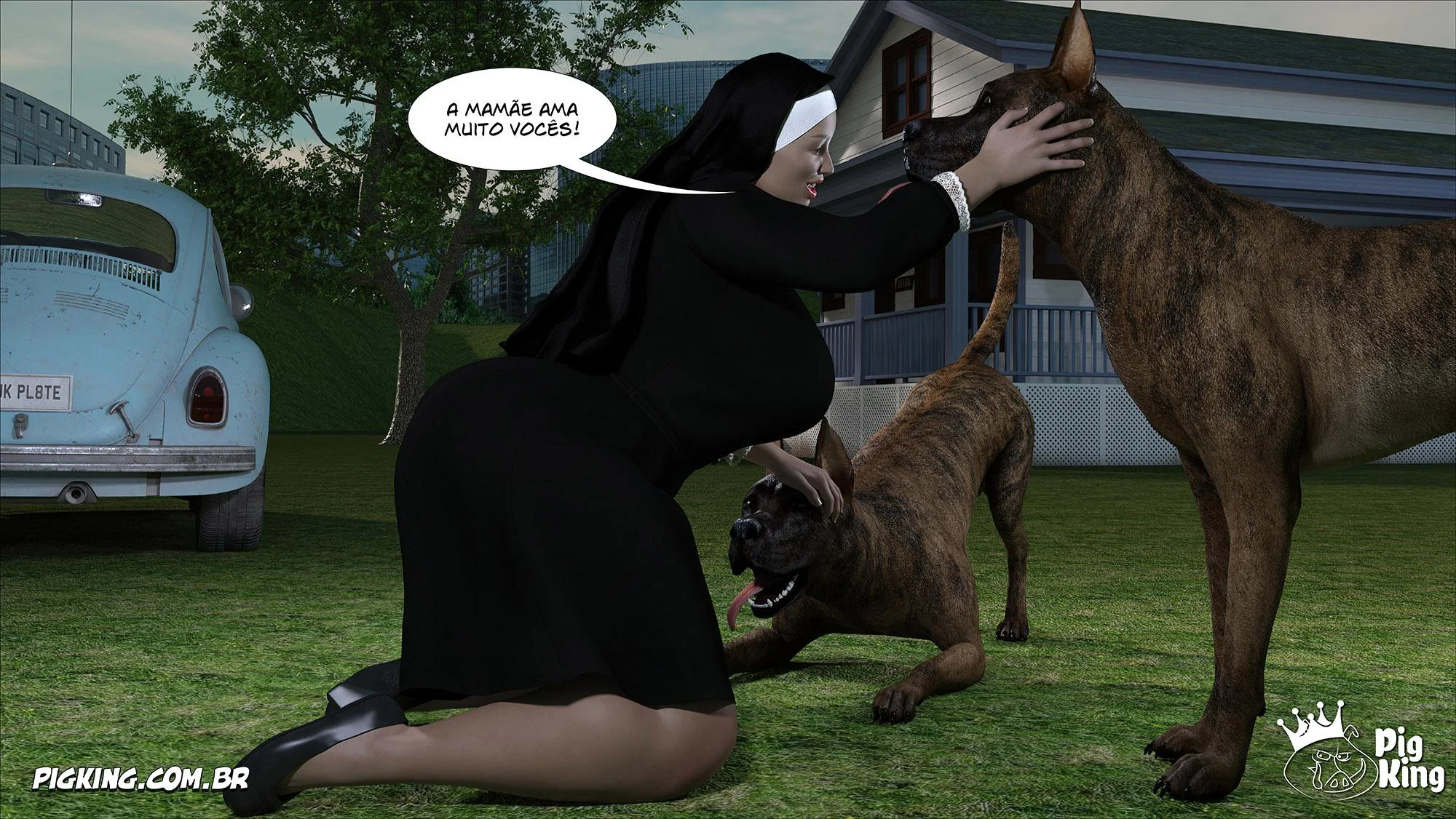 Irmã Isabella Pecado: Primeira Tentação em 3D Explícito Irmã Isabella Pecado: Primeira Tentação em 3D Explícito