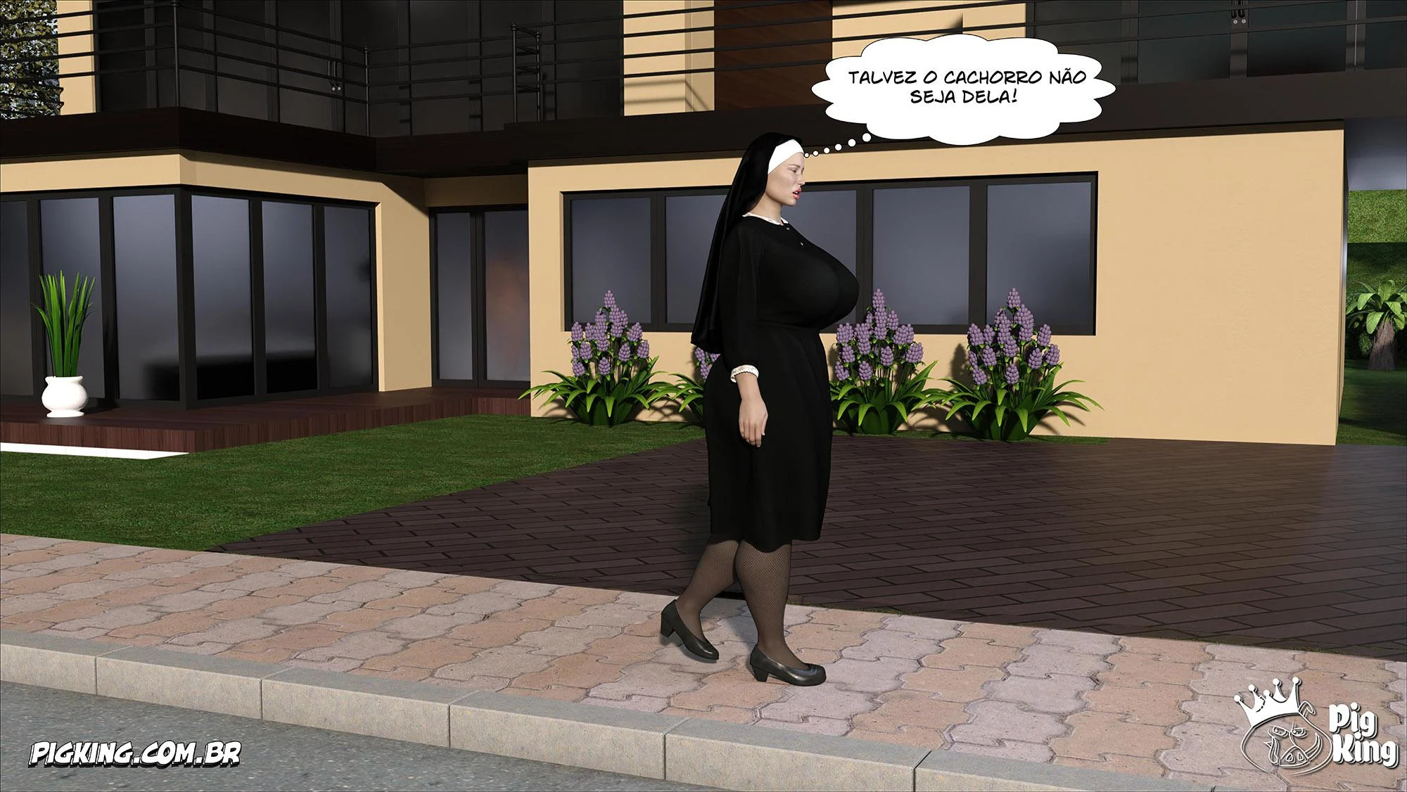 Irmã Isabella Pecado: Primeira Tentação em 3D Explícito Irmã Isabella Pecado: Primeira Tentação em 3D Explícito