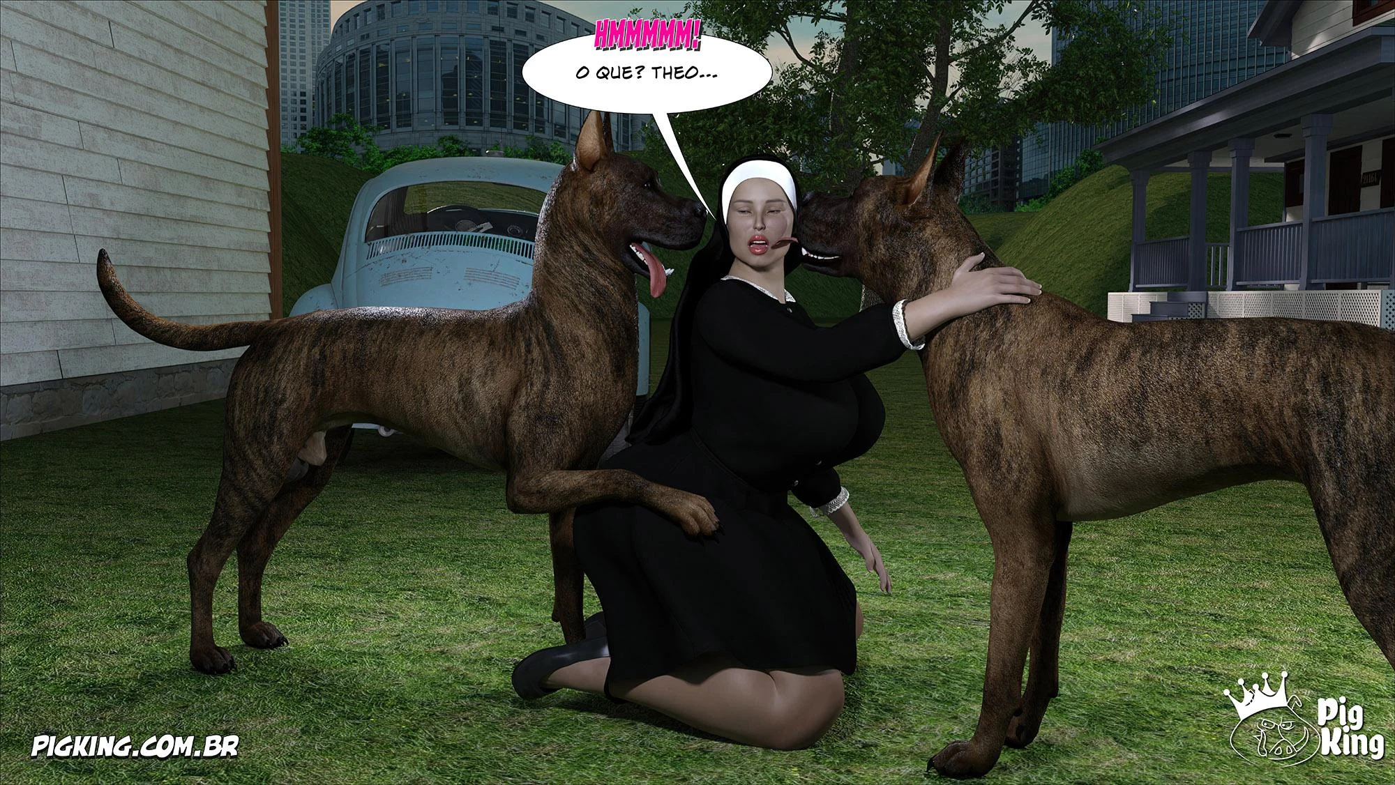 Irmã Isabella Pecado: Primeira Tentação em 3D Explícito Irmã Isabella Pecado: Primeira Tentação em 3D Explícito