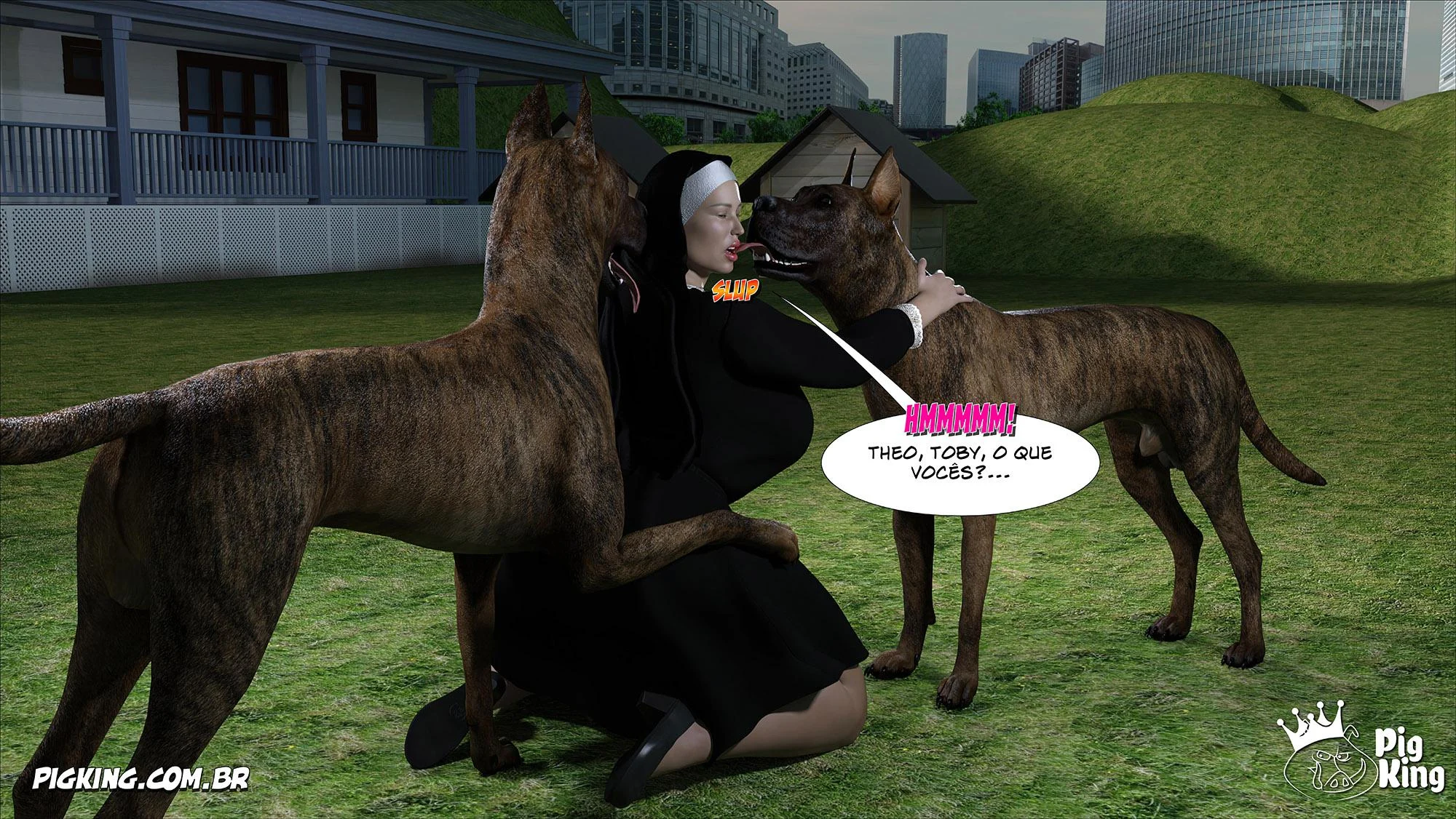 Irmã Isabella Pecado: Primeira Tentação em 3D Explícito Irmã Isabella Pecado: Primeira Tentação em 3D Explícito