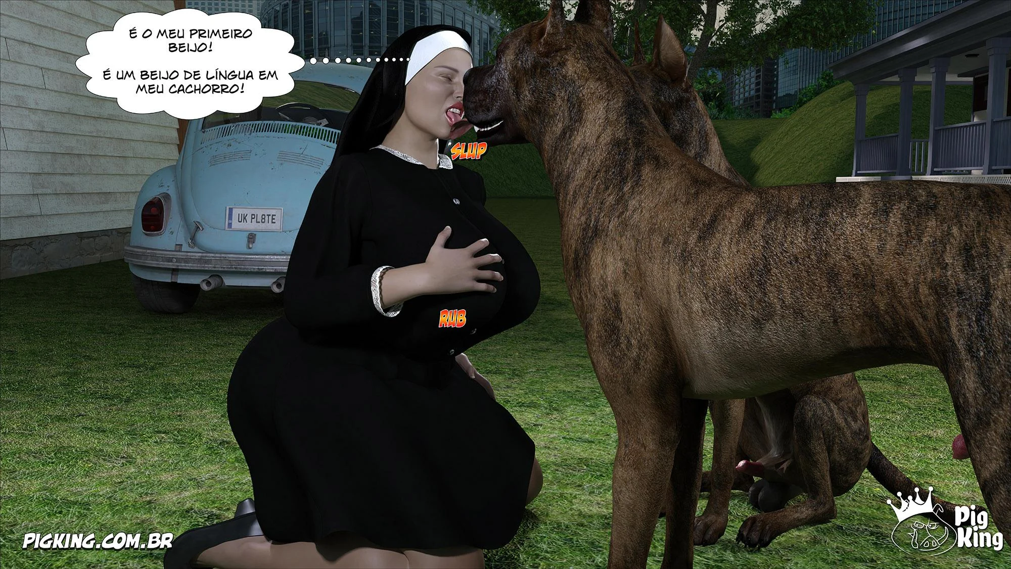 Irmã Isabella Pecado: Primeira Tentação em 3D Explícito Irmã Isabella Pecado: Primeira Tentação em 3D Explícito