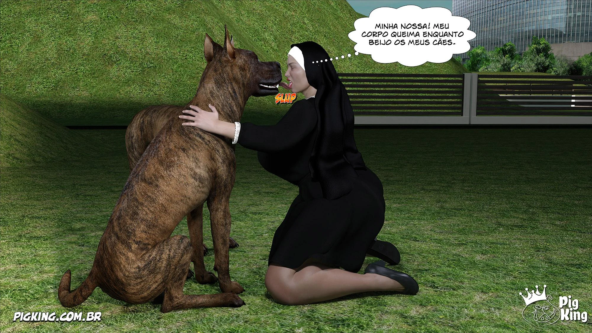 Irmã Isabella Pecado: Primeira Tentação em 3D Explícito Irmã Isabella Pecado: Primeira Tentação em 3D Explícito