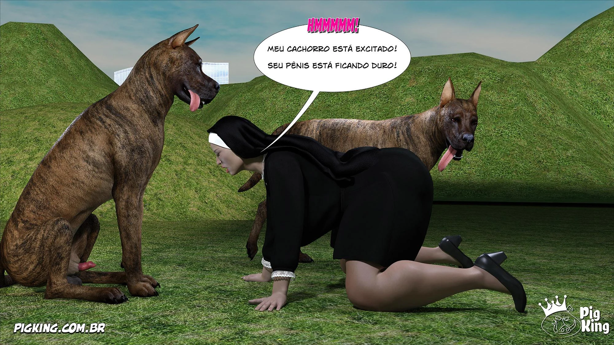 Irmã Isabella Pecado: Primeira Tentação em 3D Explícito Irmã Isabella Pecado: Primeira Tentação em 3D Explícito