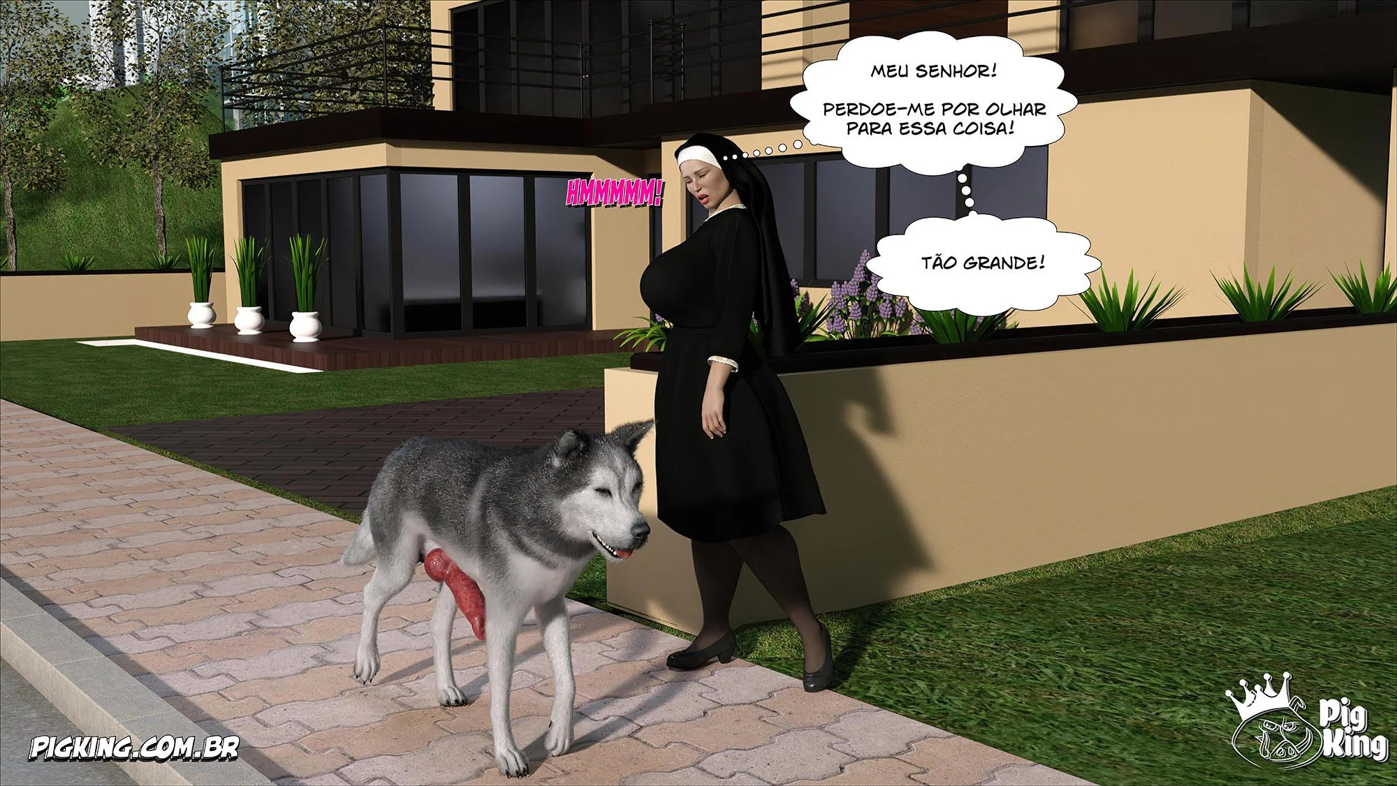 Irmã Isabella Pecado: Primeira Tentação em 3D Explícito Irmã Isabella Pecado: Primeira Tentação em 3D Explícito