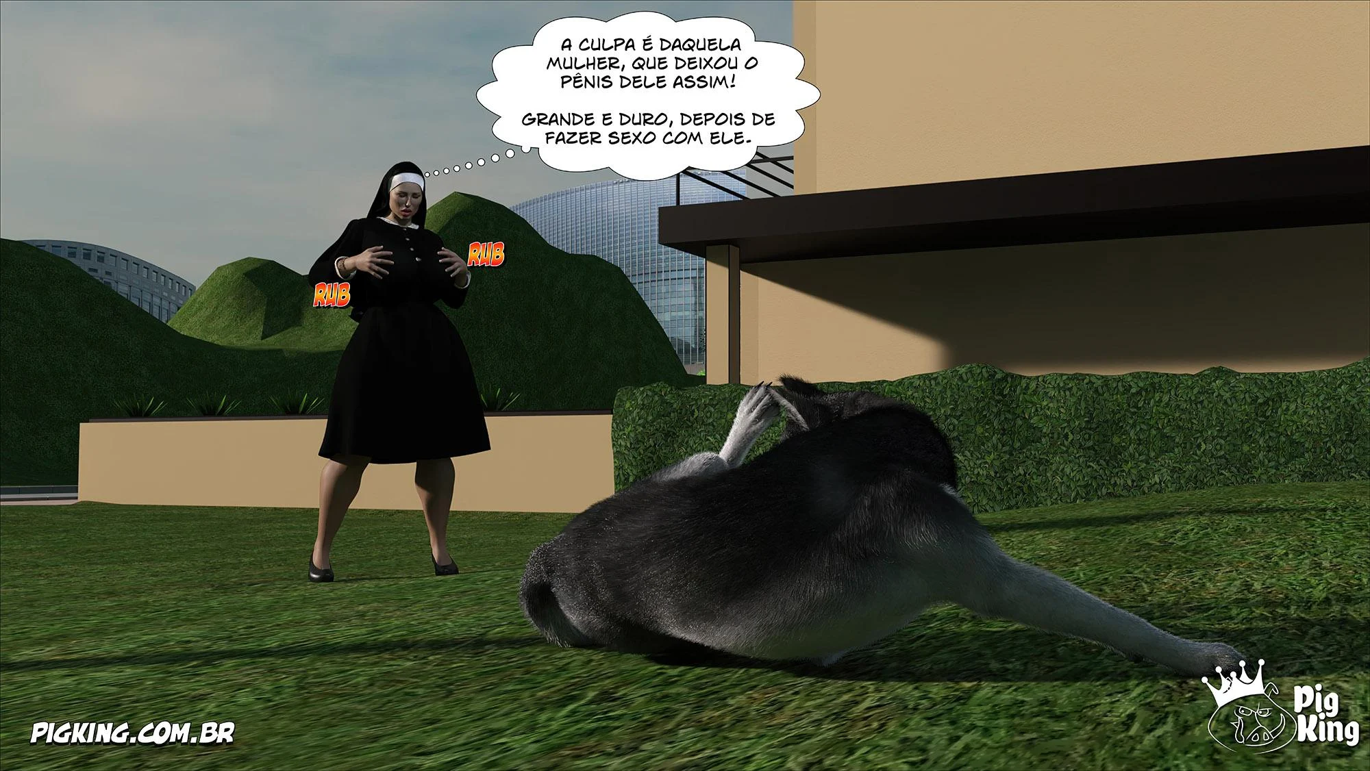 Irmã Isabella Pecado: Primeira Tentação em 3D Explícito Irmã Isabella Pecado: Primeira Tentação em 3D Explícito