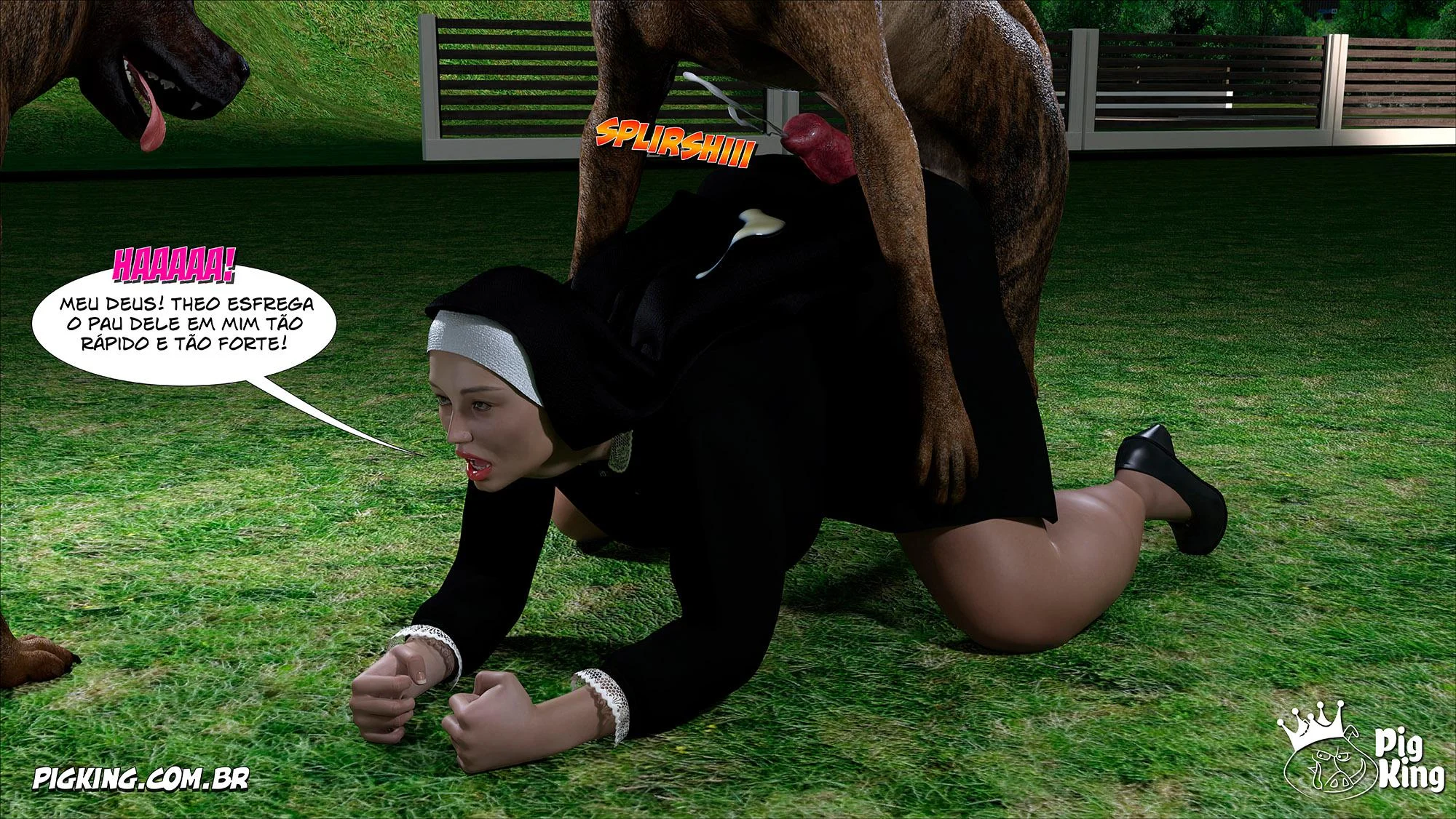 Irmã Sacana Exibida - Parte 2: Desejos Profanos em 3D Irmã Sacana Exibida - Parte 2: Desejos Profanos em 3D