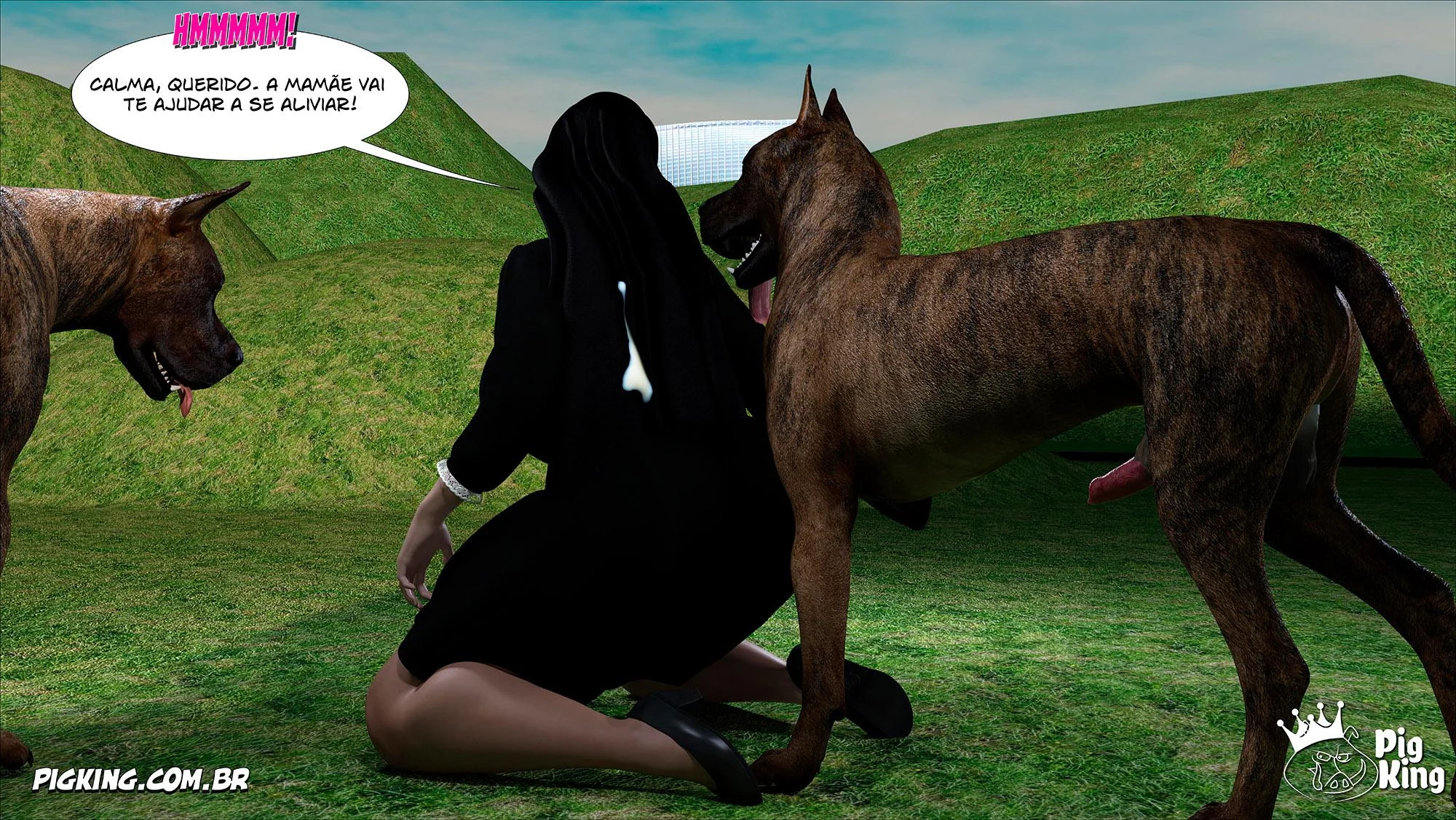 Irmã Sacana Exibida - Parte 2: Desejos Profanos em 3D