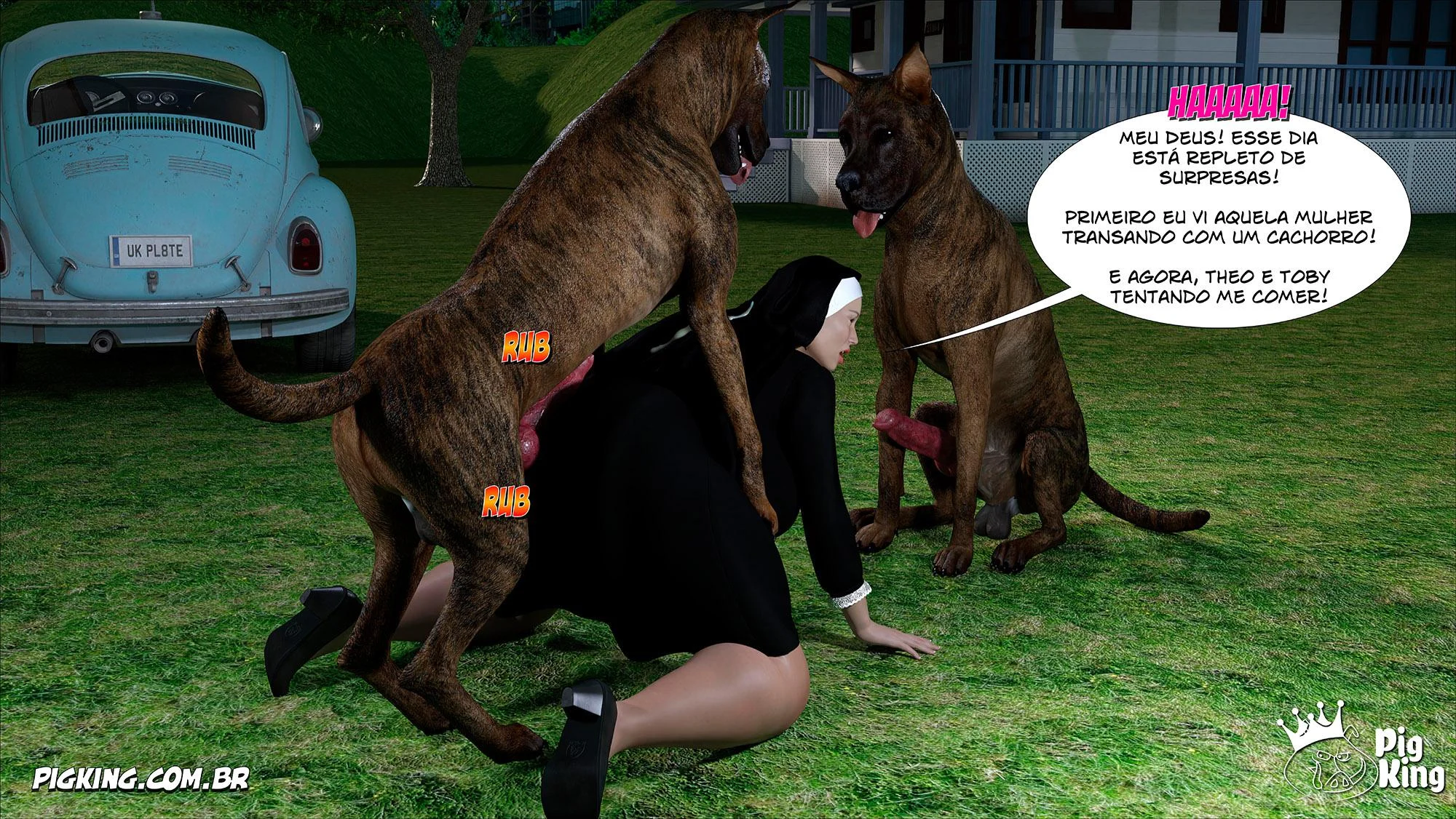 Irmã Sacana Exibida - Parte 2: Desejos Profanos em 3D Irmã Sacana Exibida - Parte 2: Desejos Profanos em 3D