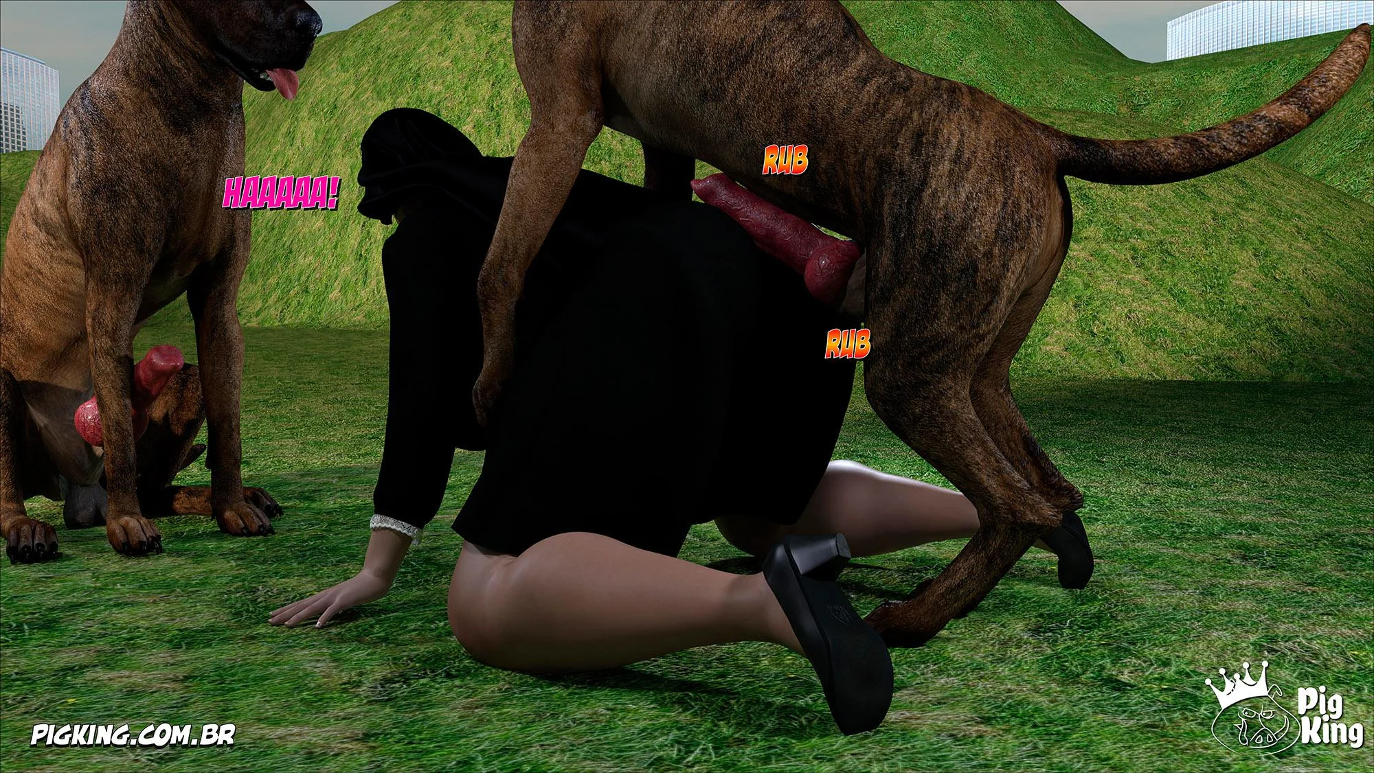 Irmã Sacana Exibida - Parte 2: Desejos Profanos em 3D