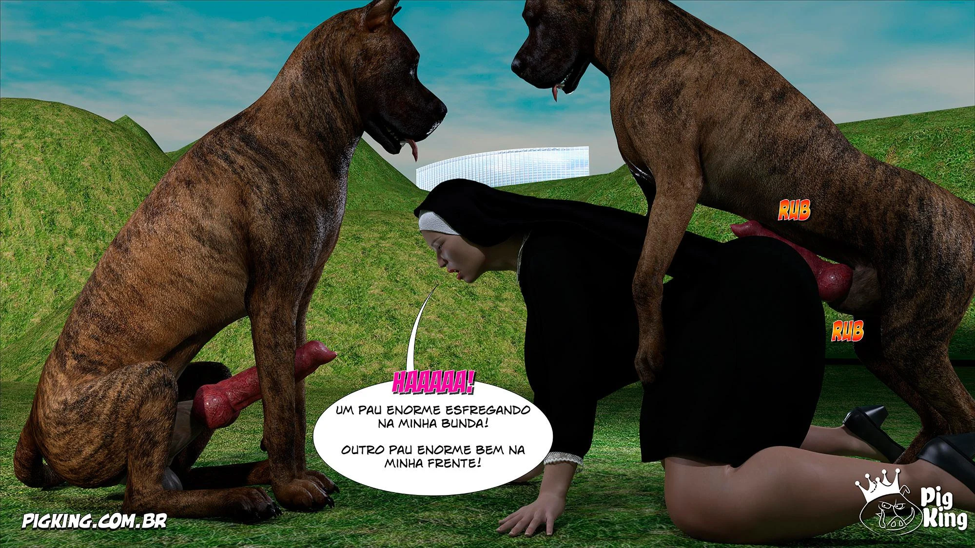 Irmã Sacana Exibida - Parte 2: Desejos Profanos em 3D Irmã Sacana Exibida - Parte 2: Desejos Profanos em 3D