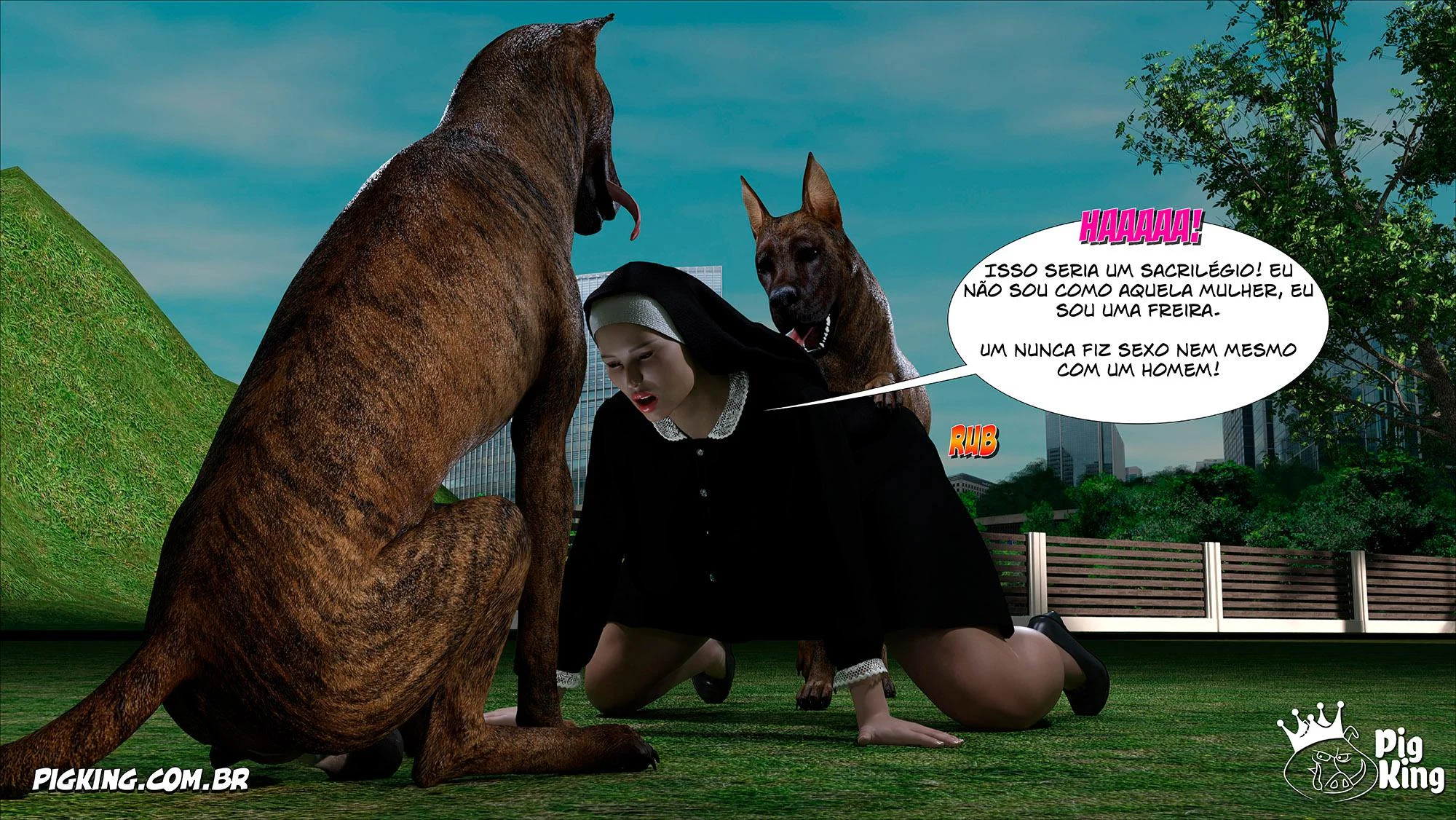 Irmã Sacana Exibida - Parte 2: Desejos Profanos em 3D Irmã Sacana Exibida - Parte 2: Desejos Profanos em 3D