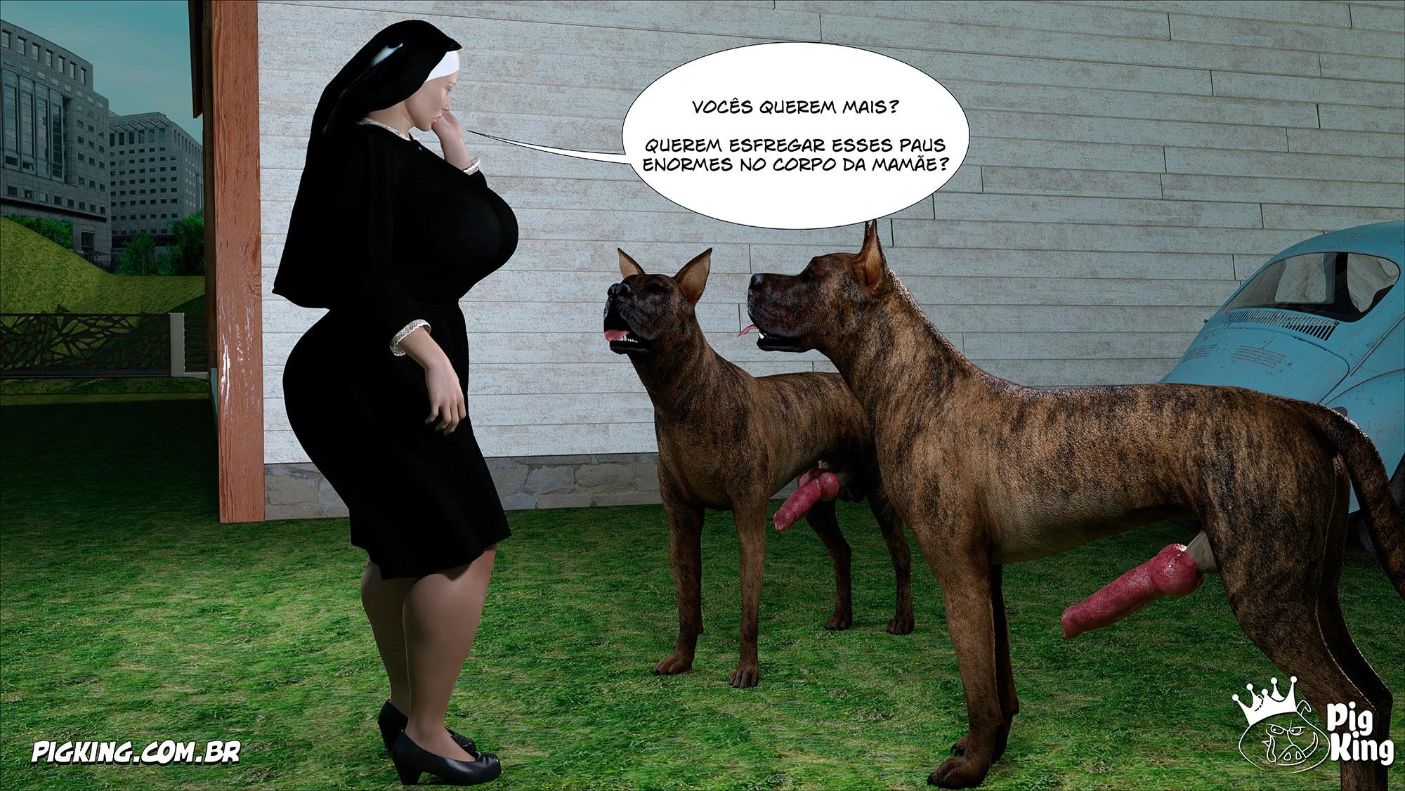 Irmã Sacana Exibida - Parte 2: Desejos Profanos em 3D Irmã Sacana Exibida - Parte 2: Desejos Profanos em 3D