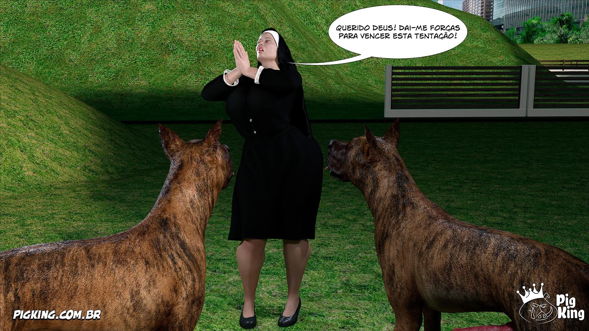 Irmã Sacana Exibida - Parte 2: Desejos Profanos em 3D