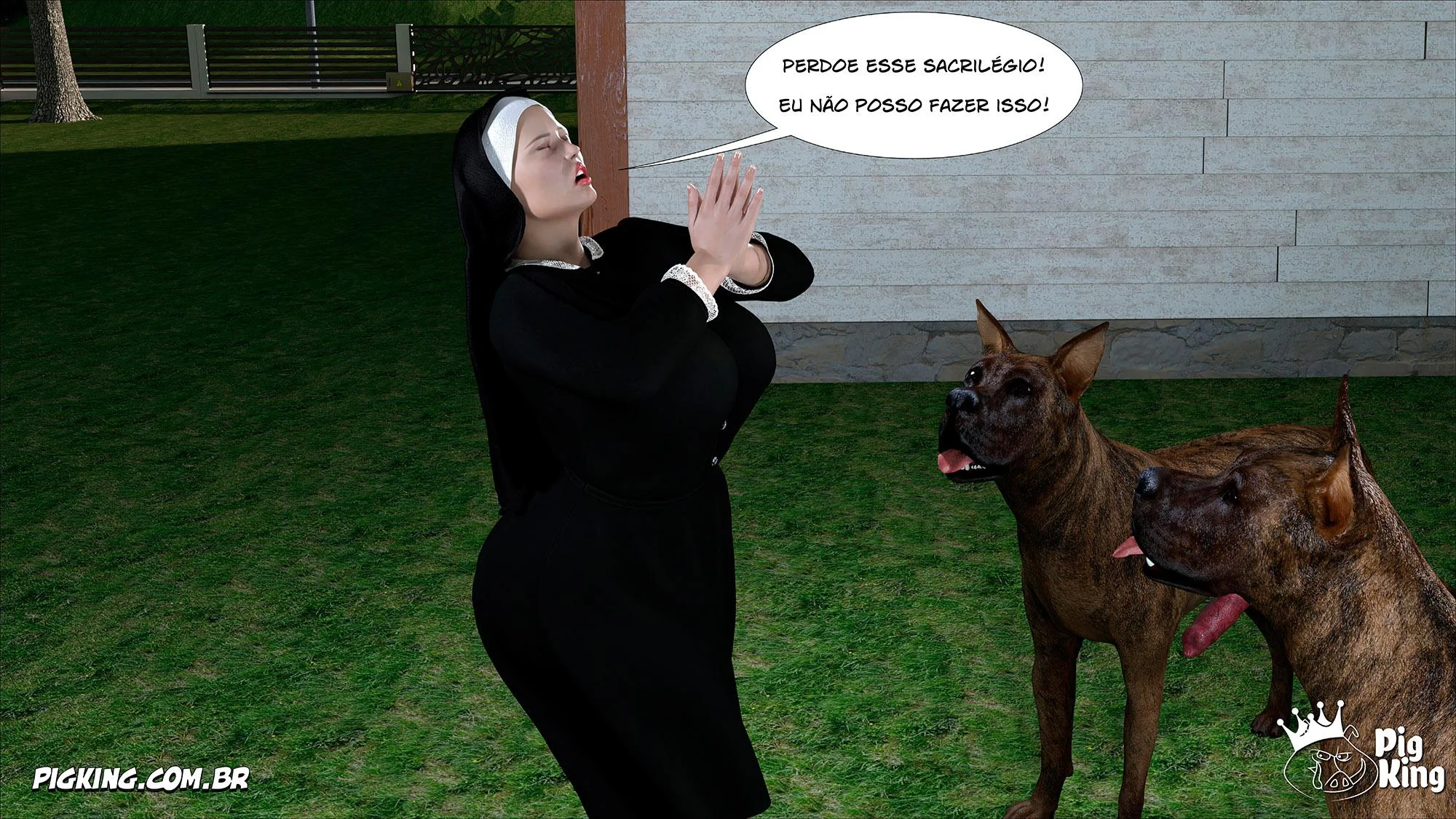 Irmã Sacana Exibida - Parte 2: Desejos Profanos em 3D Irmã Sacana Exibida - Parte 2: Desejos Profanos em 3D