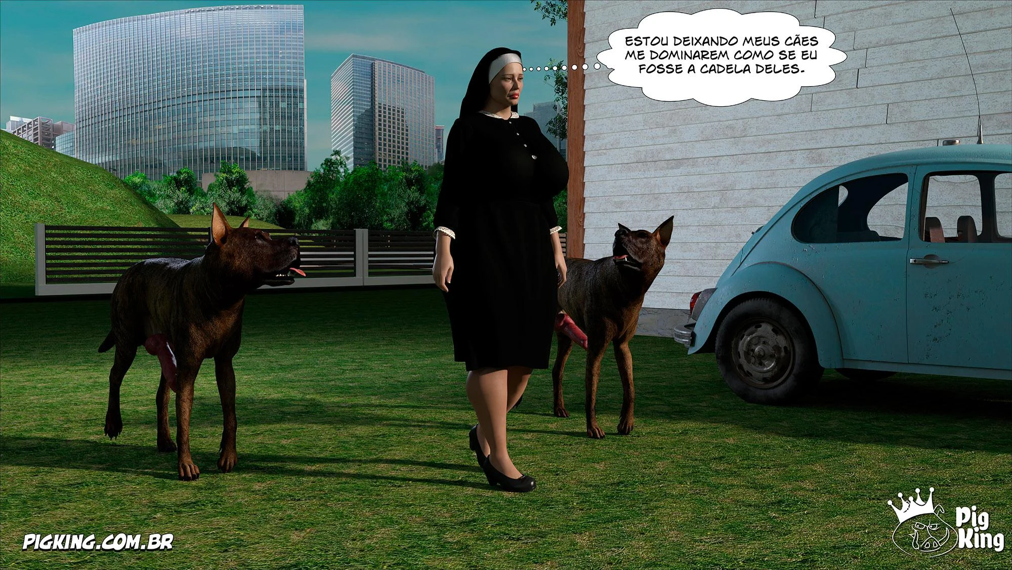 Irmã Sacana Exibida - Parte 2: Desejos Profanos em 3D Irmã Sacana Exibida - Parte 2: Desejos Profanos em 3D